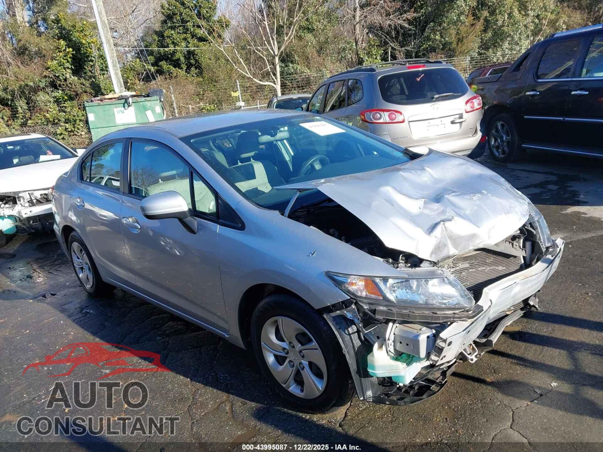 HONDA CIVIC 2014 - 19XFB2E57EE077645