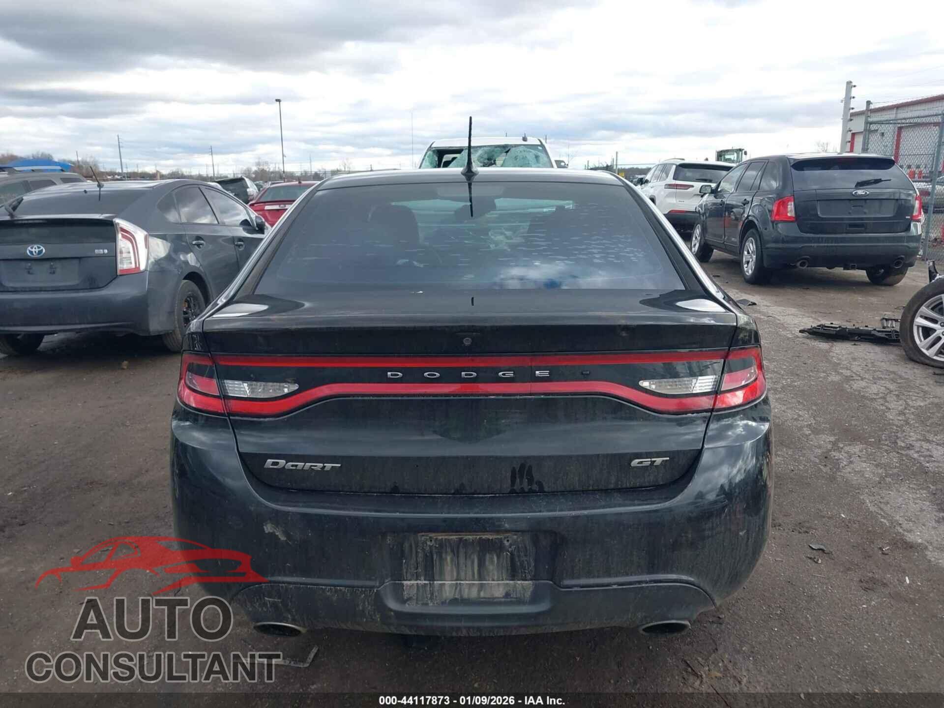 DODGE DART 2015 - 1C3CDFEB0FD122457