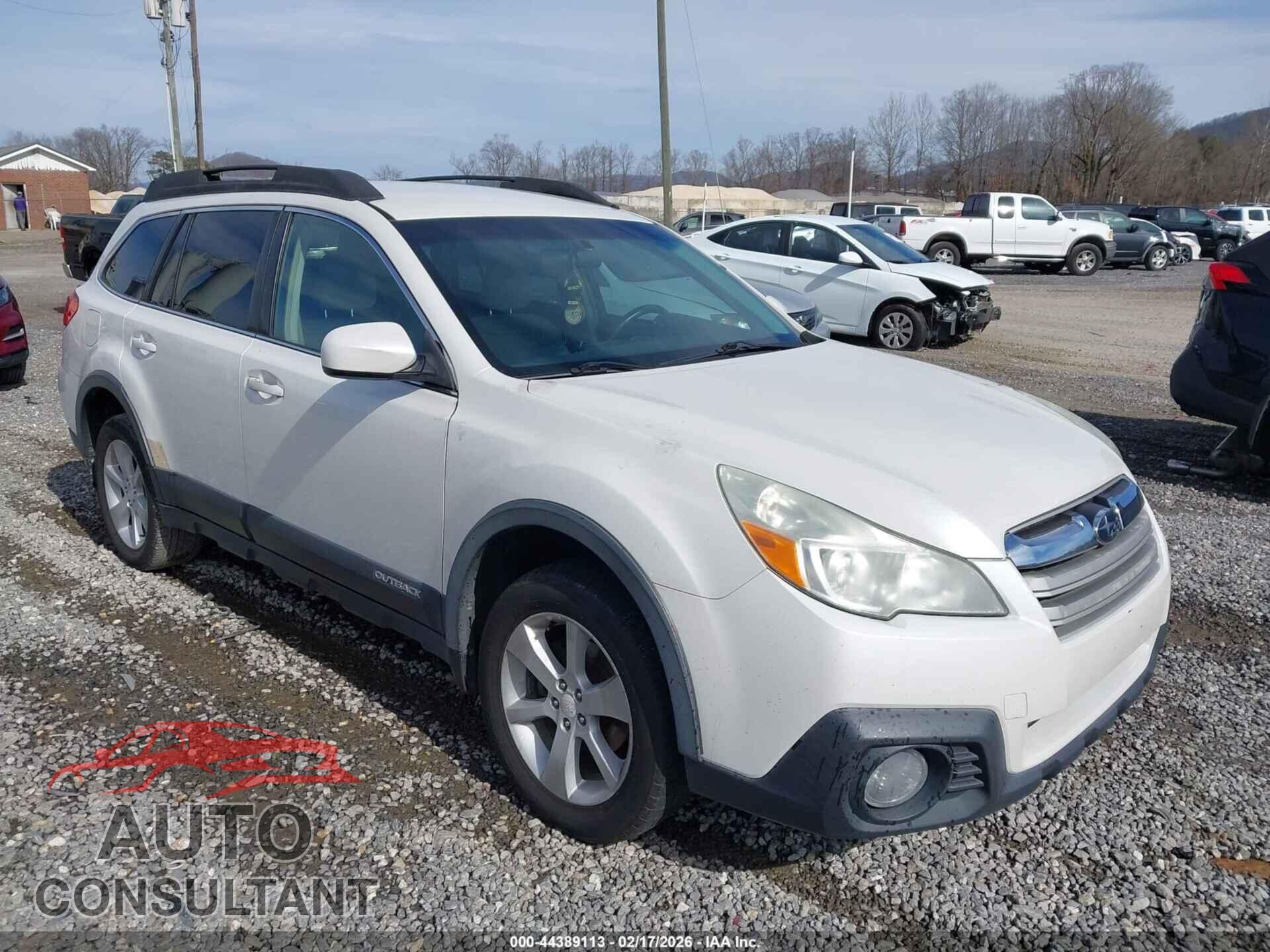 SUBARU OUTBACK 2014 - 4S4BRBCC1E3310045