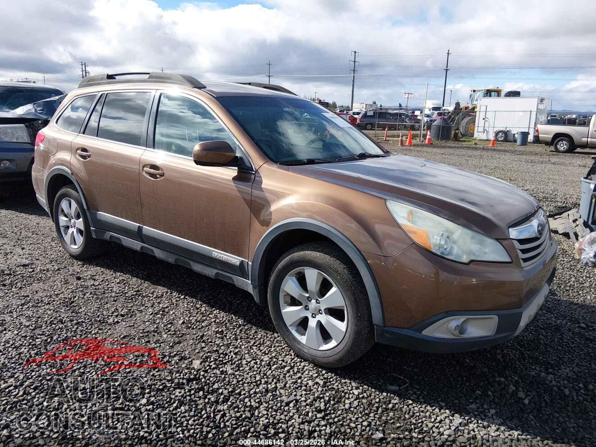 SUBARU OUTBACK 2011 - 4S4BRBKC1B3374924