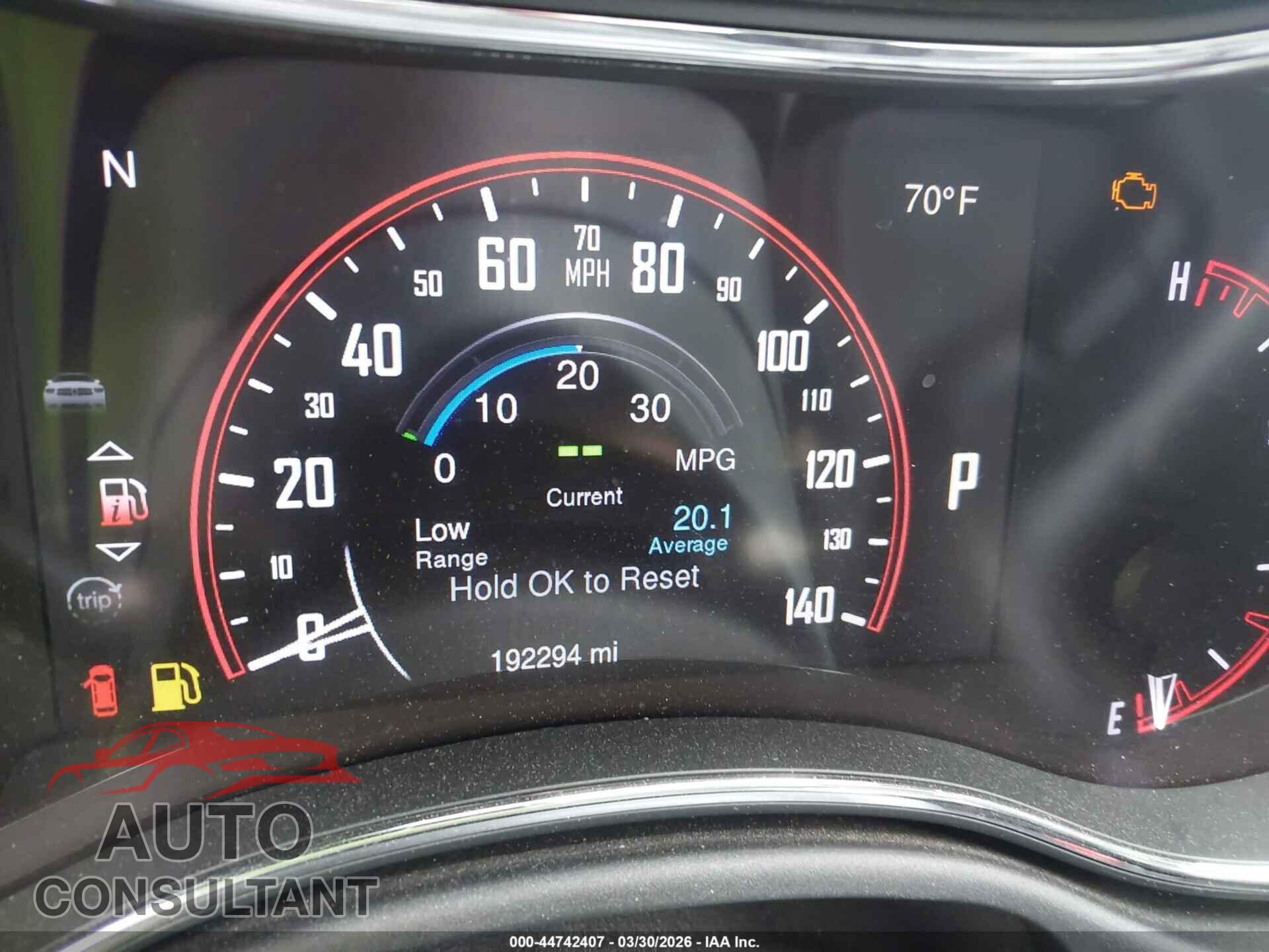DODGE DURANGO 2015 - 1C4RDJDG0FC810373