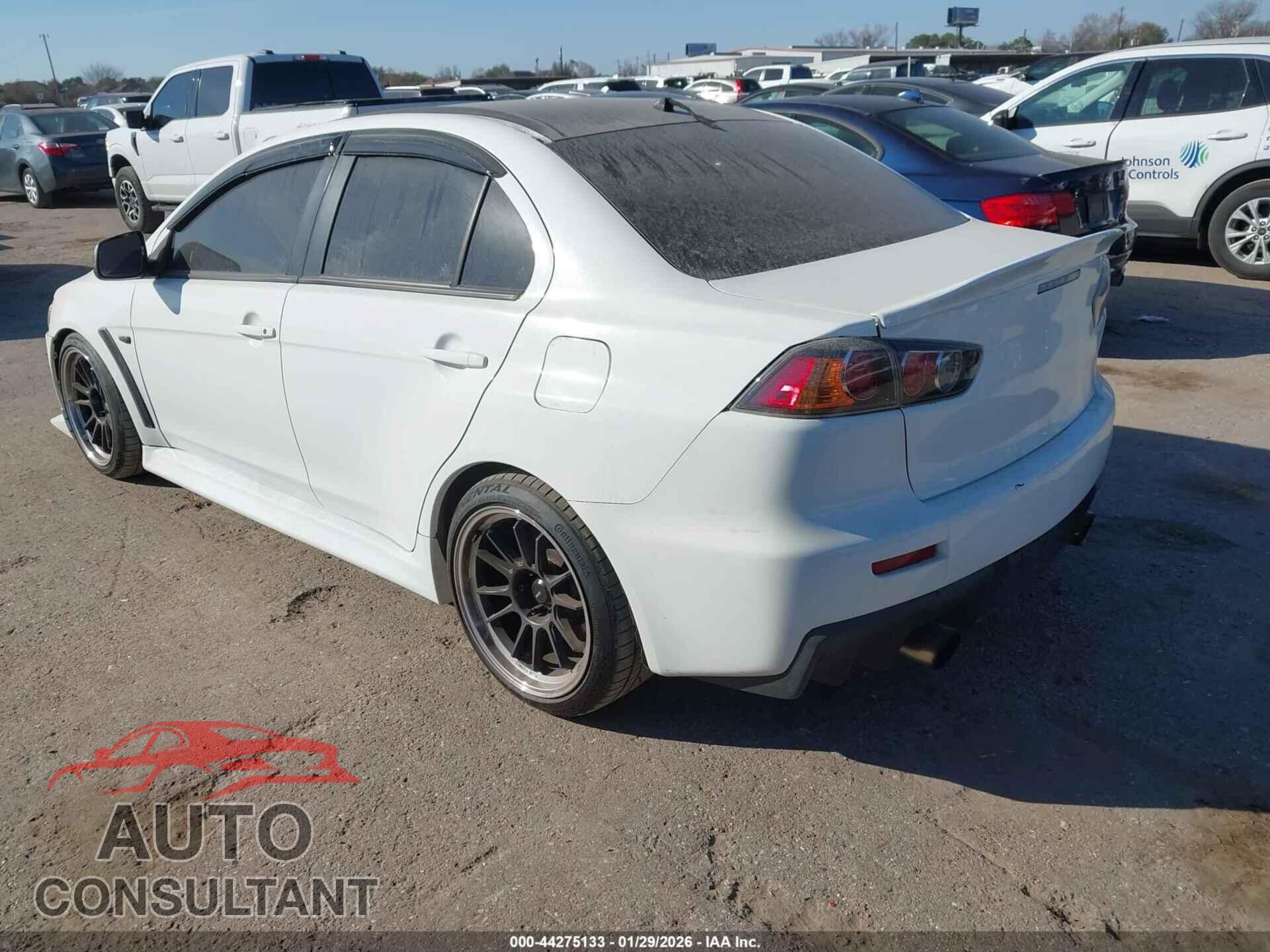 MITSUBISHI LANCER EVOLUTION 2010 - JA32W8FV0AU024865