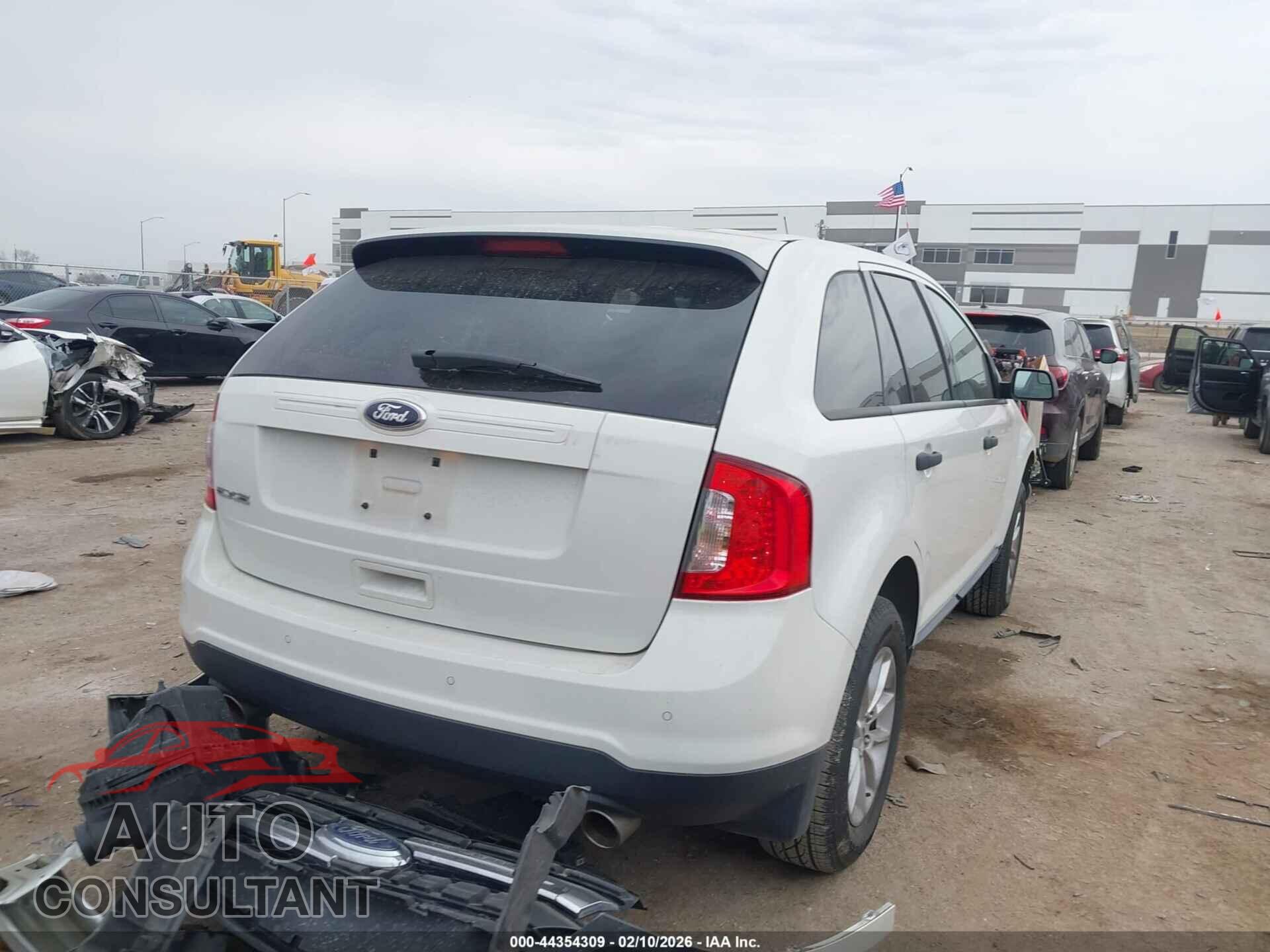 FORD EDGE 2013 - 2FMDK3GC3DBB34613