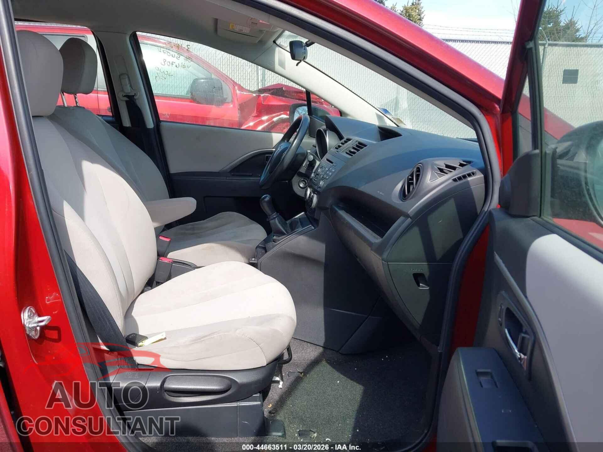MAZDA MAZDA5 2013 - JM1CW2BL4D0156708
