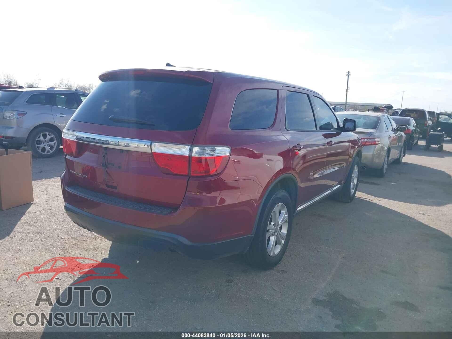 DODGE DURANGO 2013 - 1C4RDHAG5DC693156