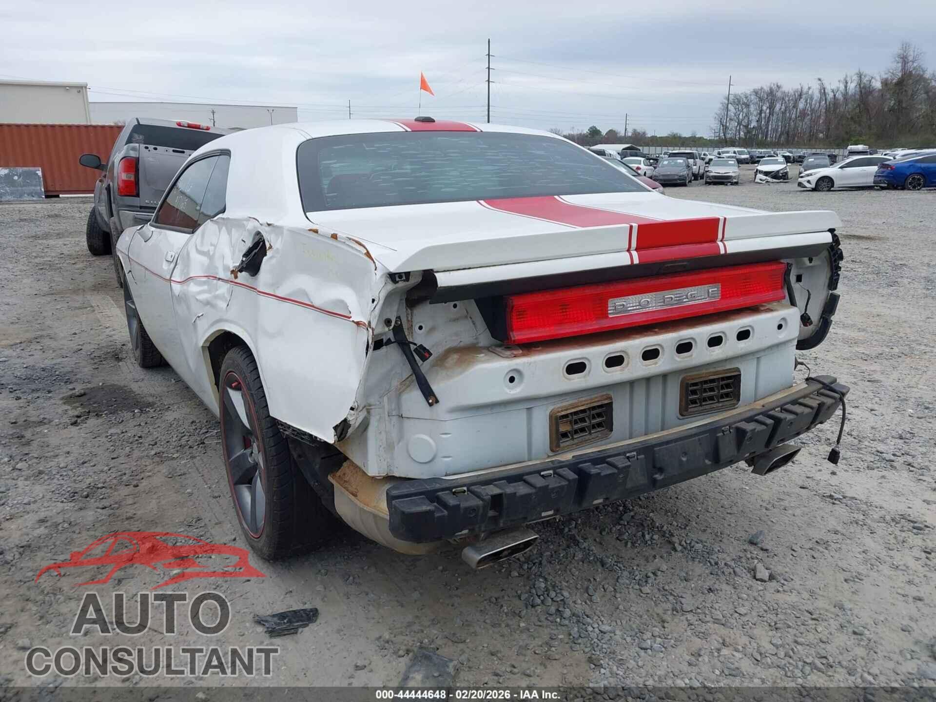 DODGE CHALLENGER 2012 - 2C3CDYAG5CH293491