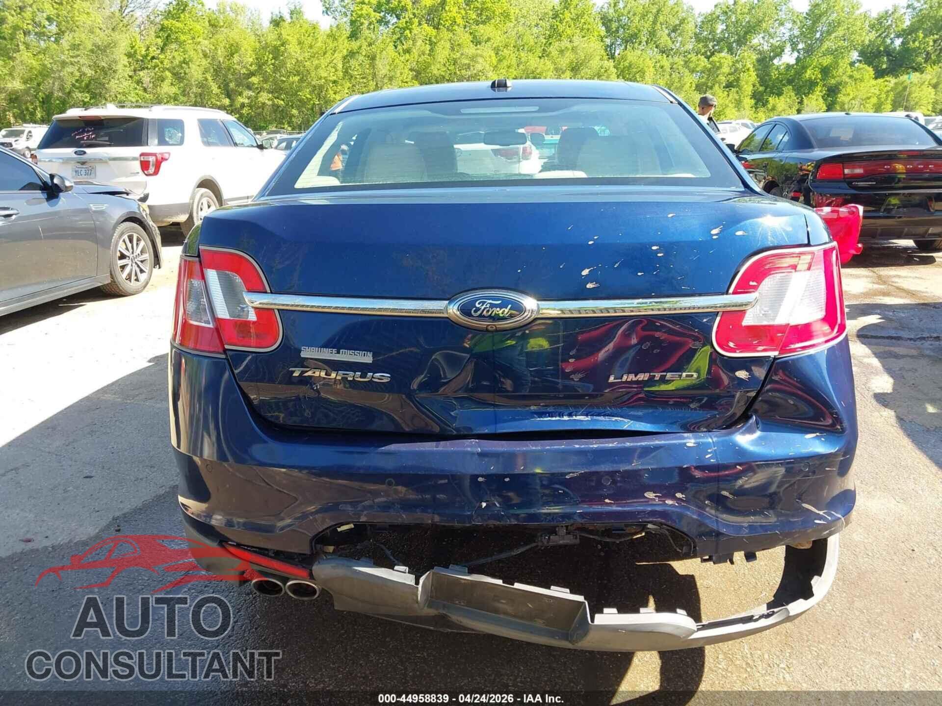FORD TAURUS 2012 - 1FAHP2FWXCG102106