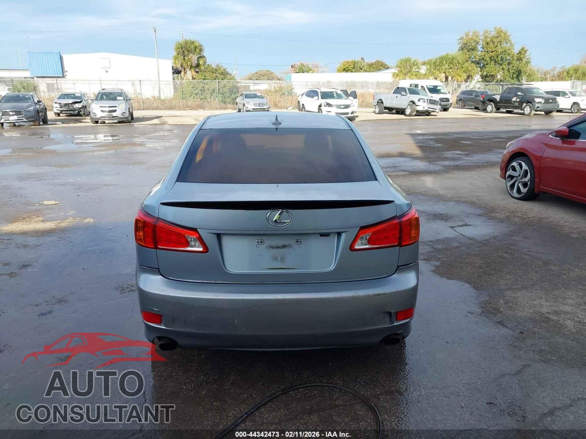LEXUS IS 250 2010 - JTHBF5C27A5114856