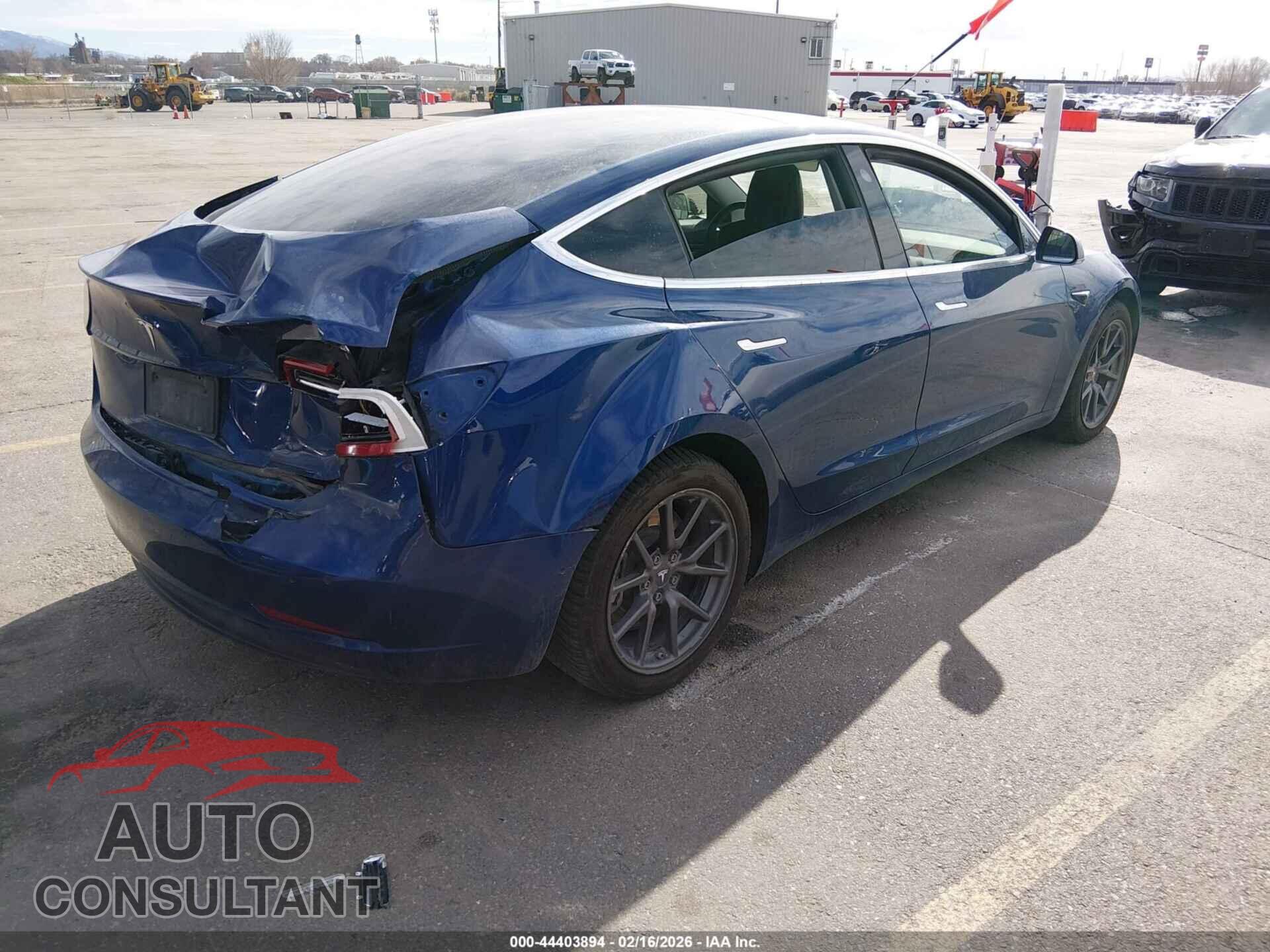 TESLA MODEL 3 2019 - 5YJ3E1EB4KF408259