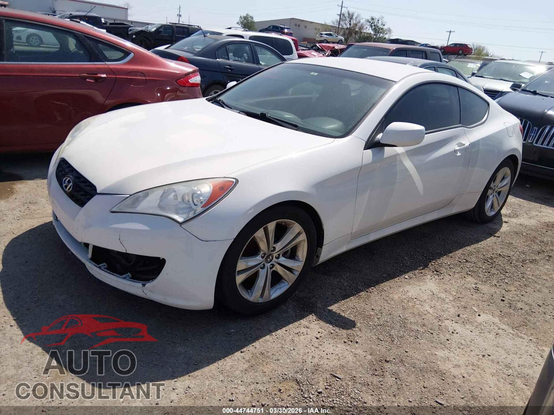 HYUNDAI GENESIS 2012 - KMHHT6KD5CU078506