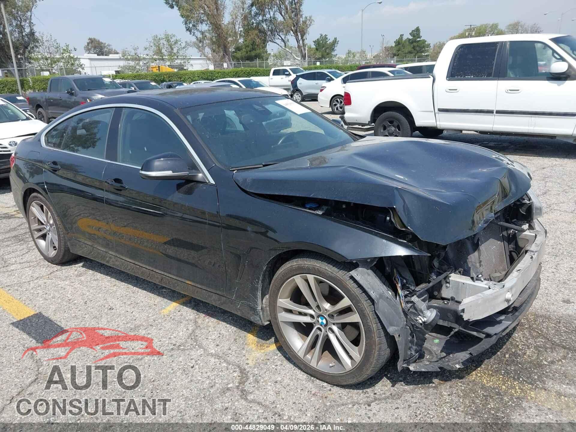 BMW 430I GRAN COUPE 2017 - WBA4F7C36HG788426