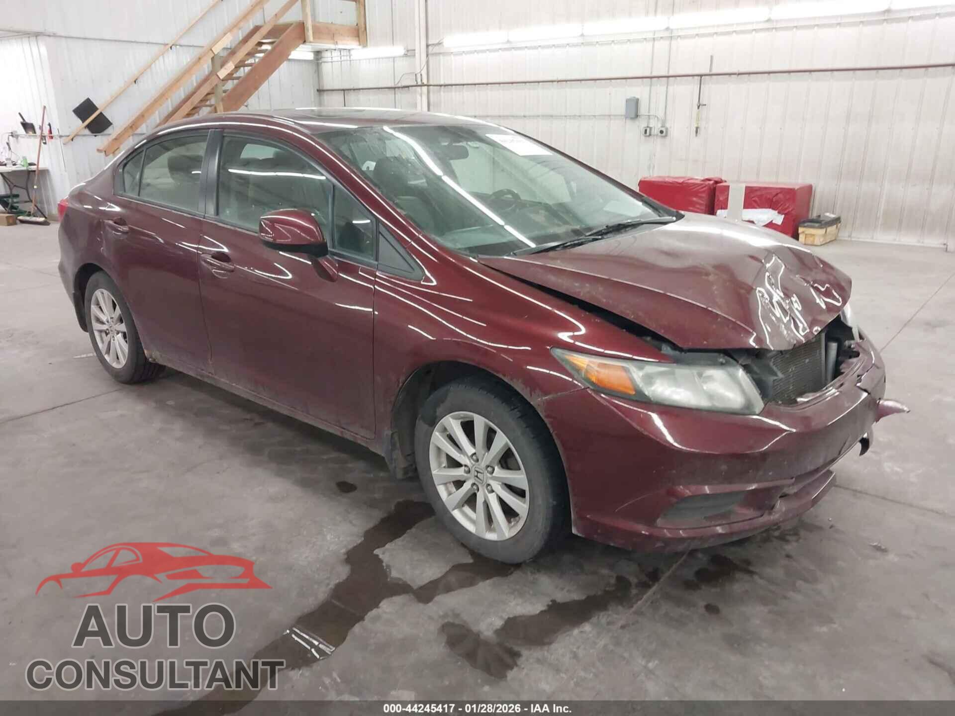 HONDA CIVIC 2012 - 19XFB2F95CE038034