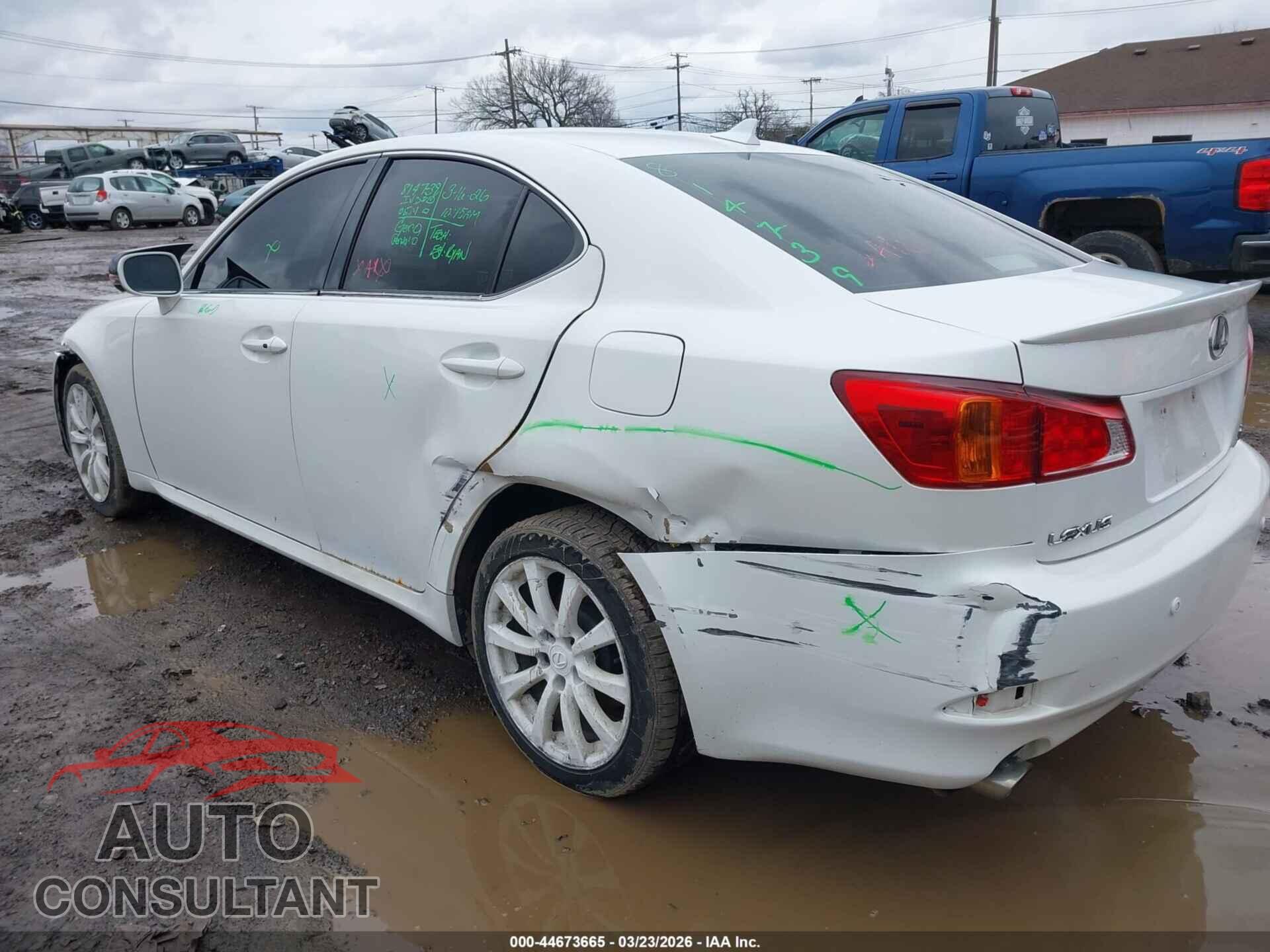 LEXUS IS 250 2010 - JTHCF5C25A2034316