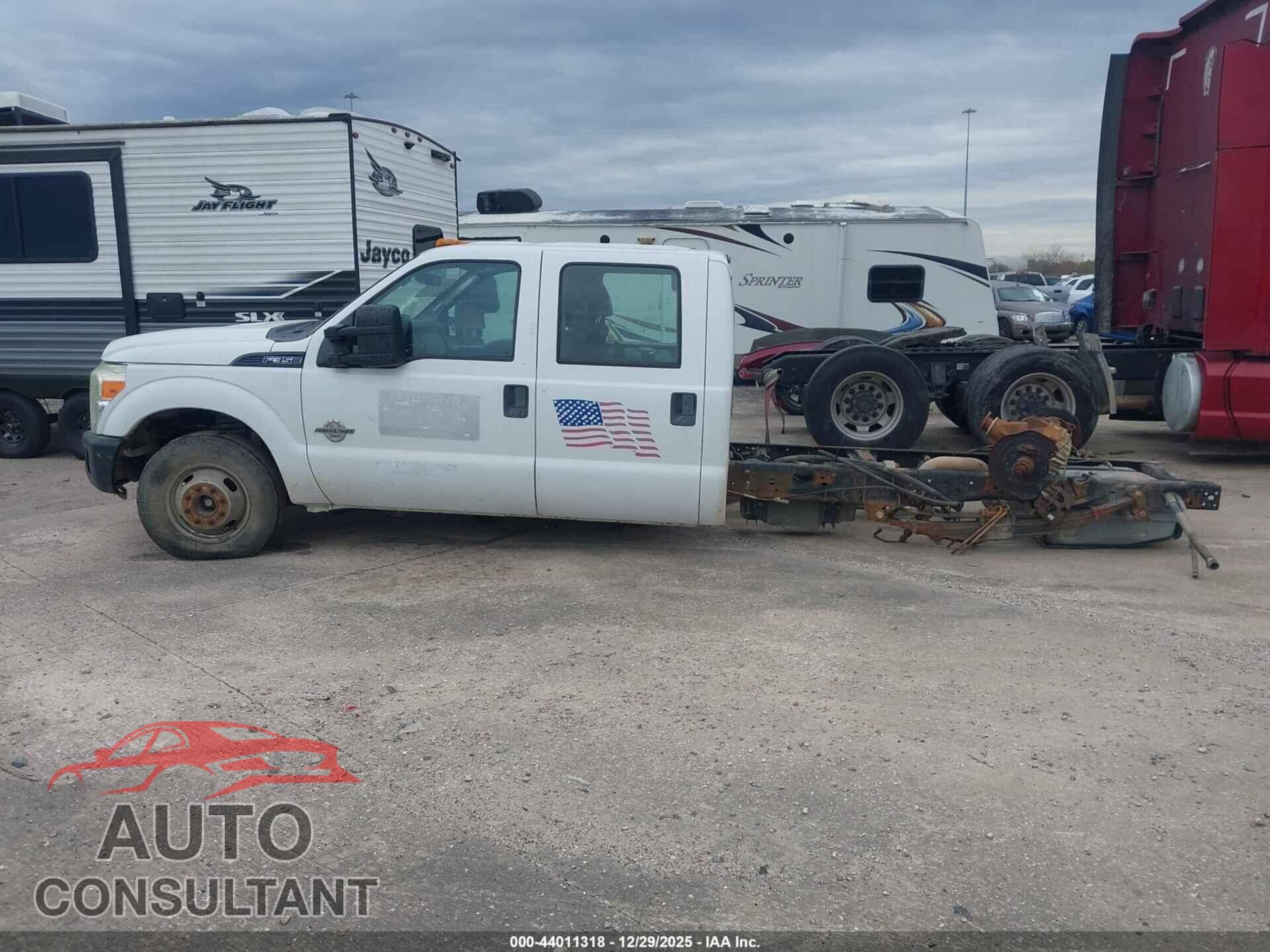 FORD F-350 CHASSIS 2013 - 1FD8W3GT7DEB73473
