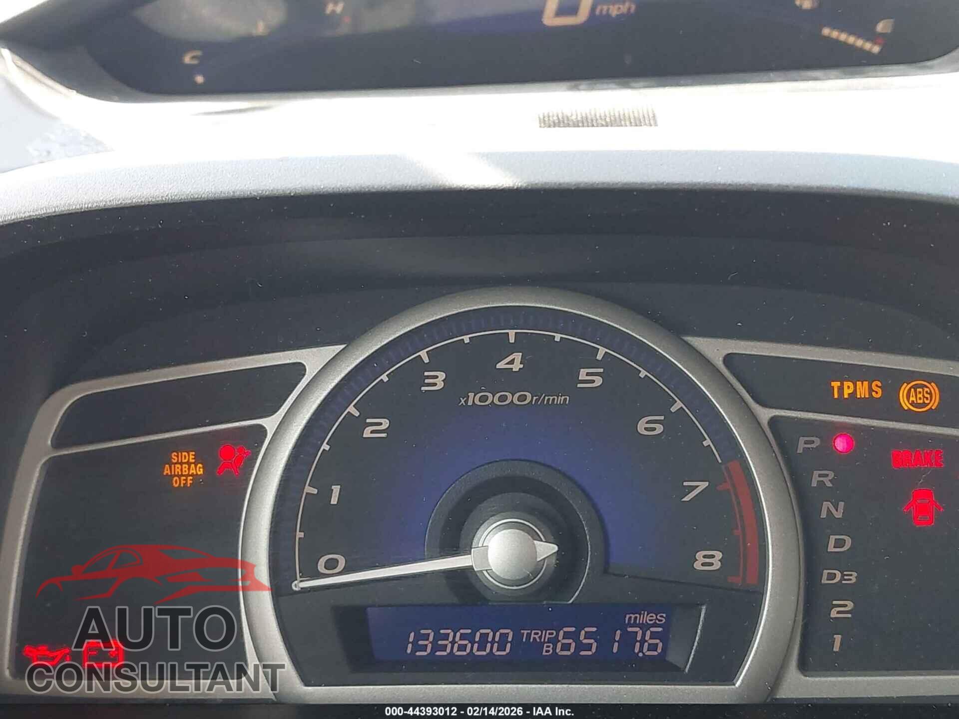 HONDA CIVIC 2010 - 19XFA1F5XAE074633