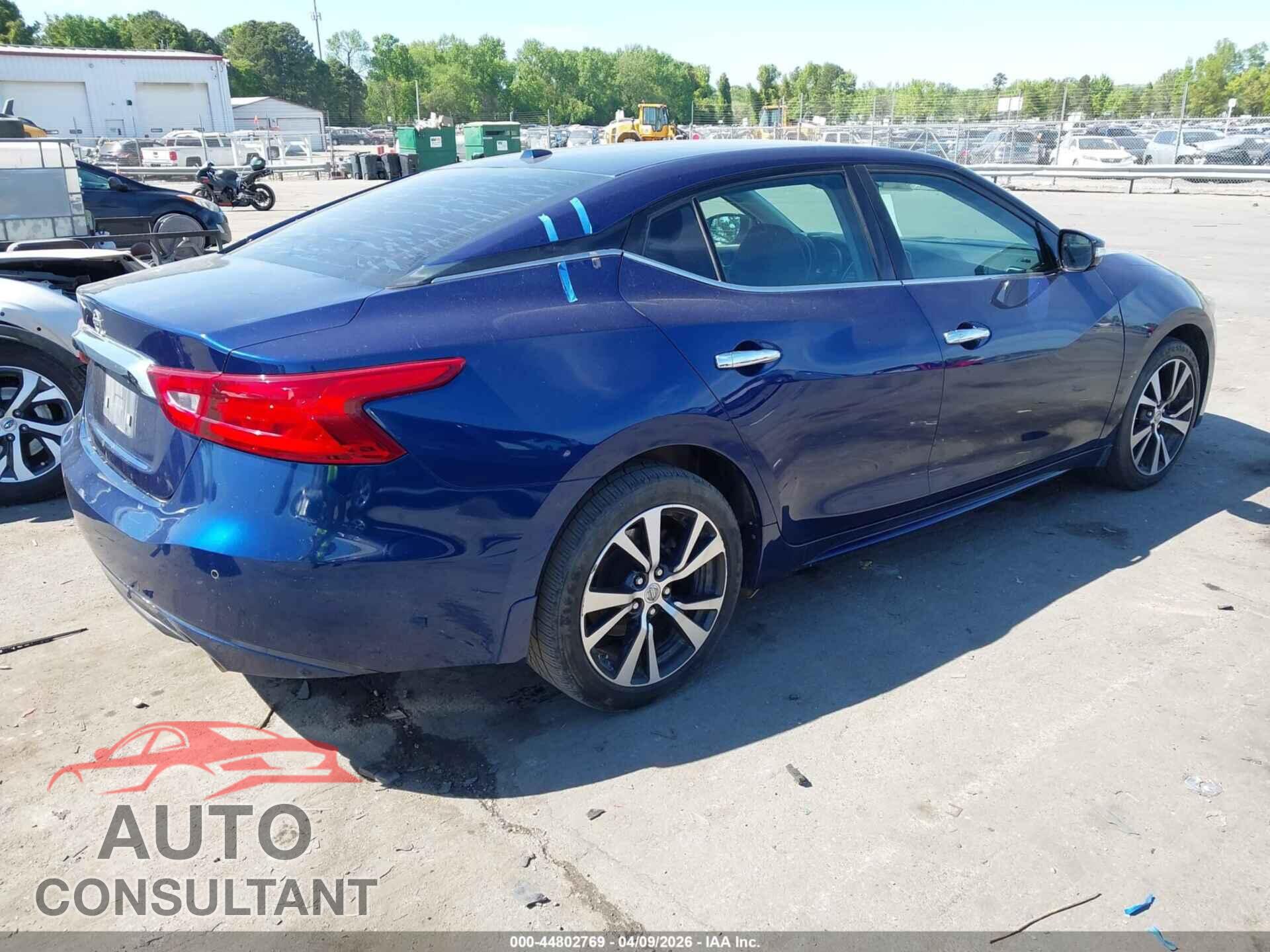 NISSAN MAXIMA 2016 - 1N4AA6AP1GC404617