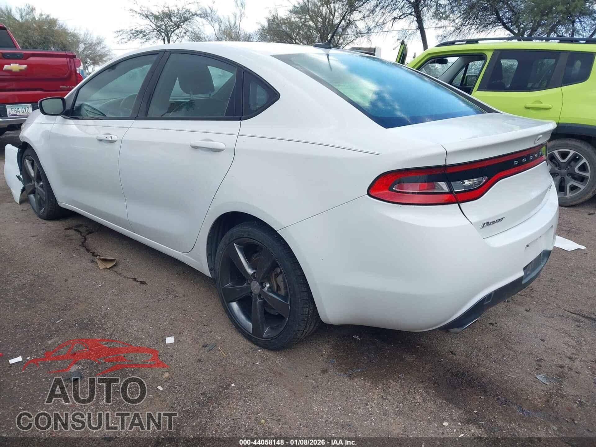 DODGE DART 2014 - 1C3CDFEB8ED767954
