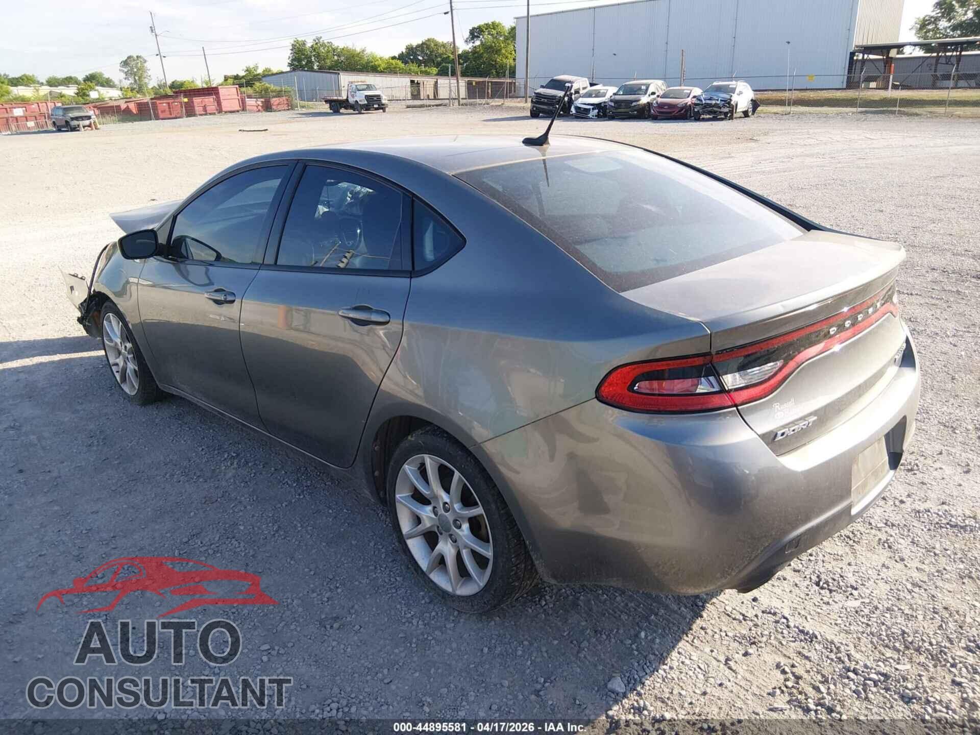 DODGE DART 2013 - 1C3CDFBA3DD142078