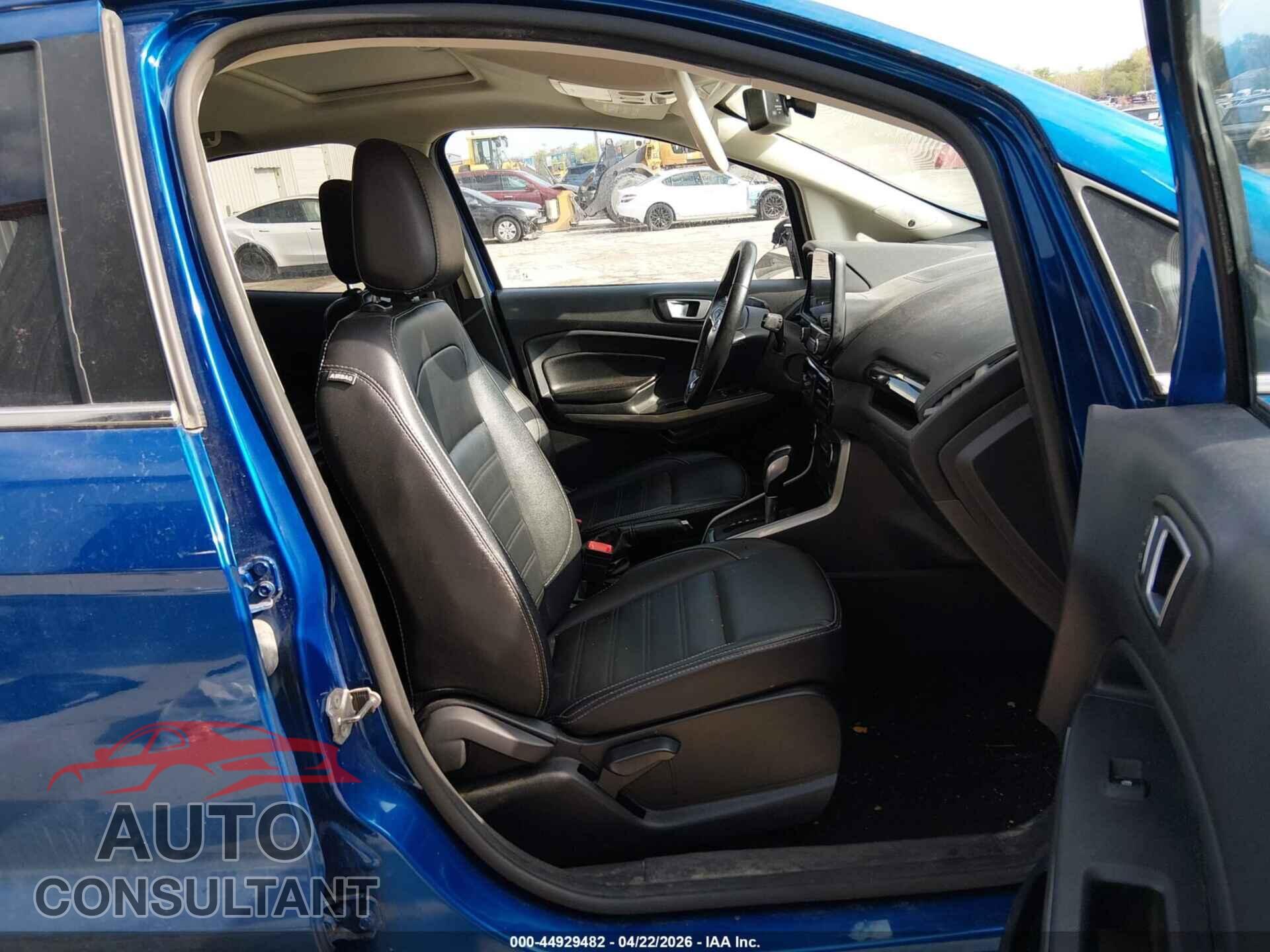 FORD ECOSPORT 2021 - MAJ6S3KL5MC403401