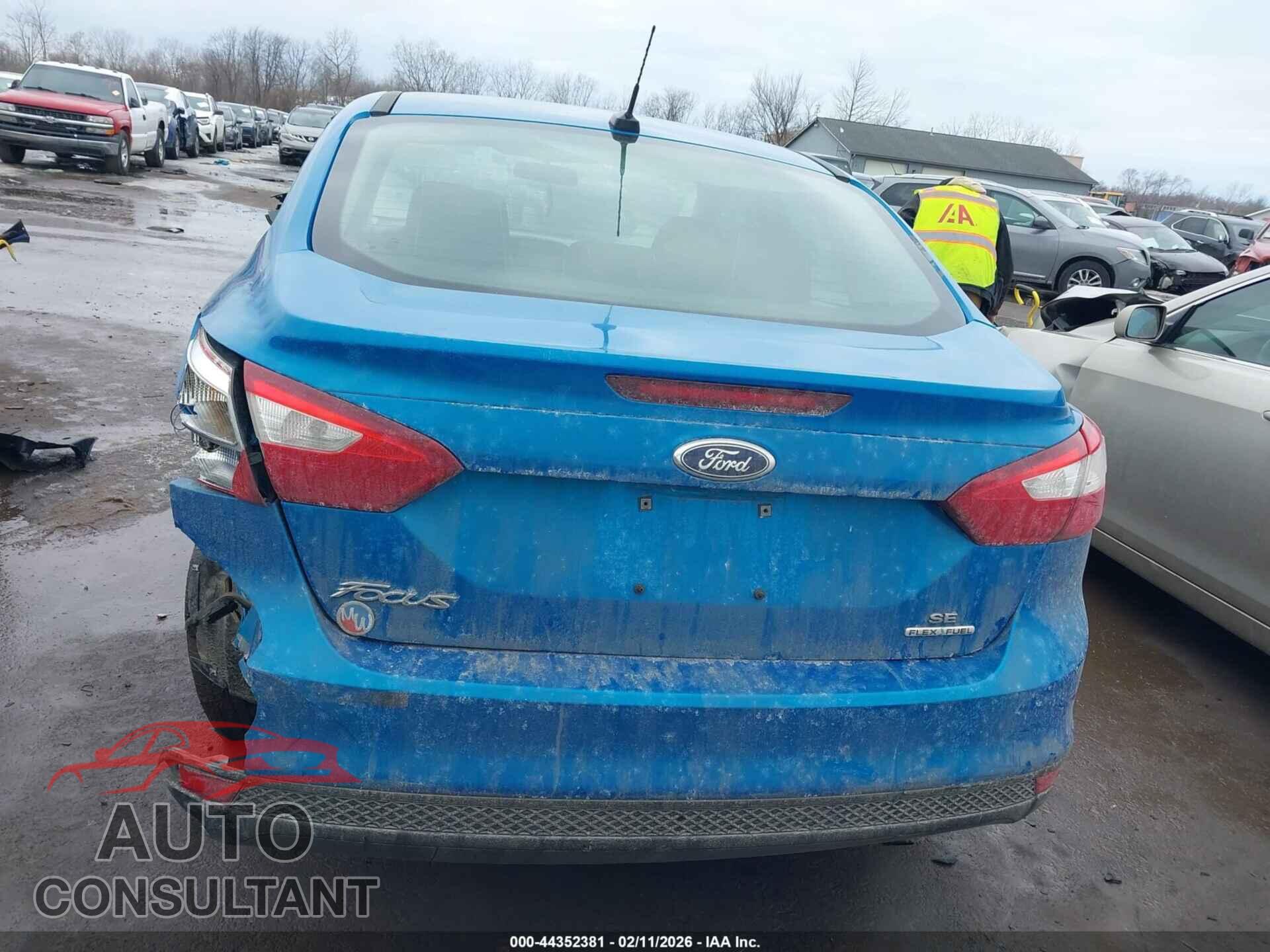 FORD FOCUS 2012 - 1FAHP3F29CL474563