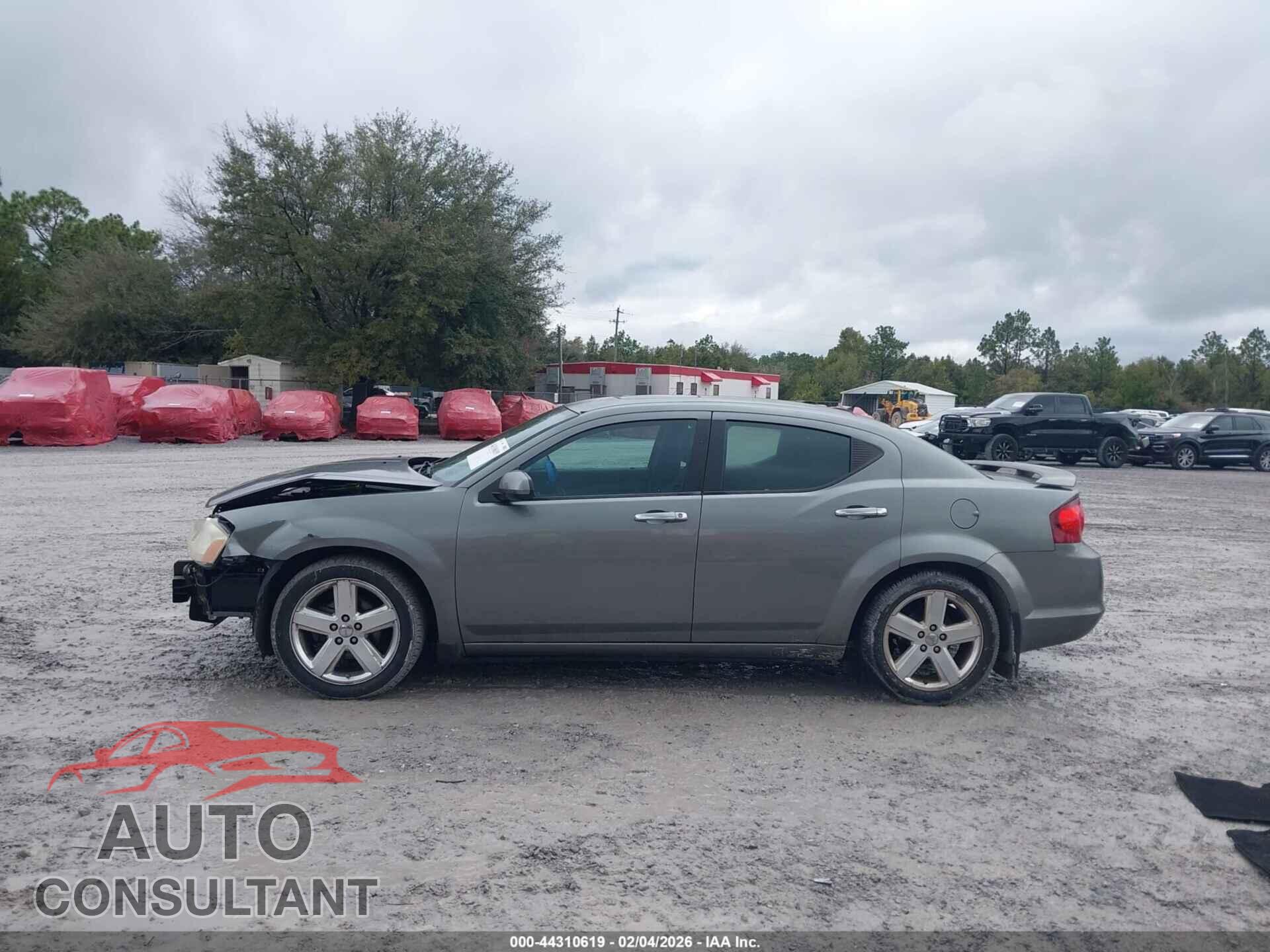 DODGE AVENGER 2012 - 1C3CDZCBXCN112111