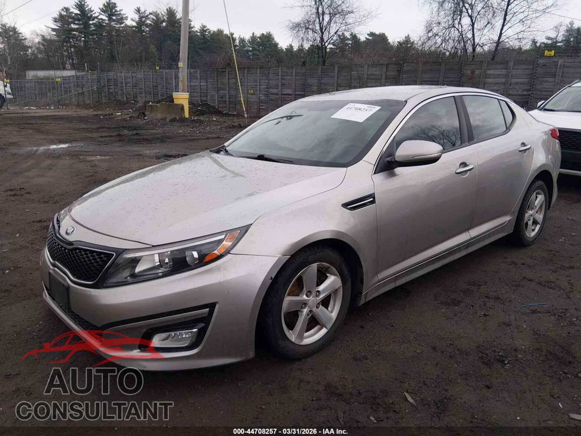 KIA OPTIMA 2014 - KNAGM4A75E5464768