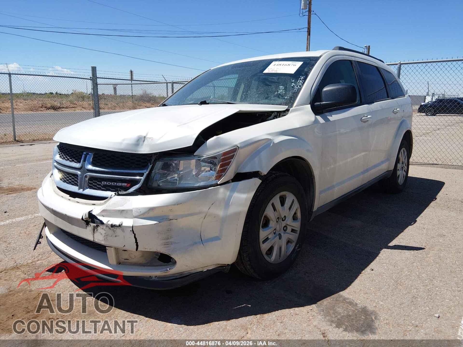 DODGE JOURNEY 2016 - 3C4PDCAB2GT240331