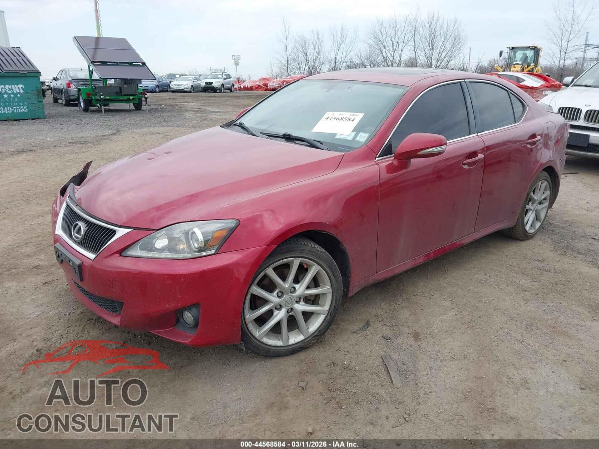 LEXUS IS 250 2012 - JTHCF5C26C2035963