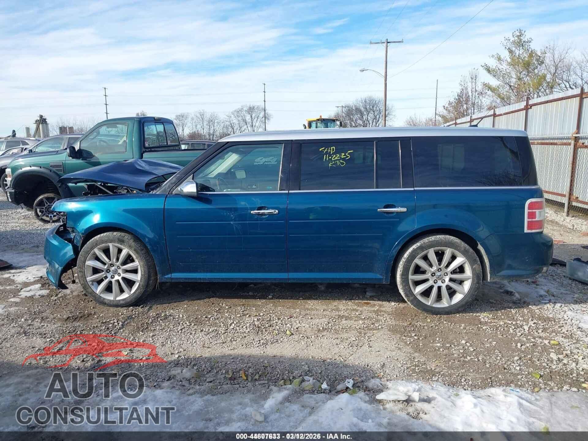 FORD FLEX 2011 - 2FMGK5DC9BBD04547