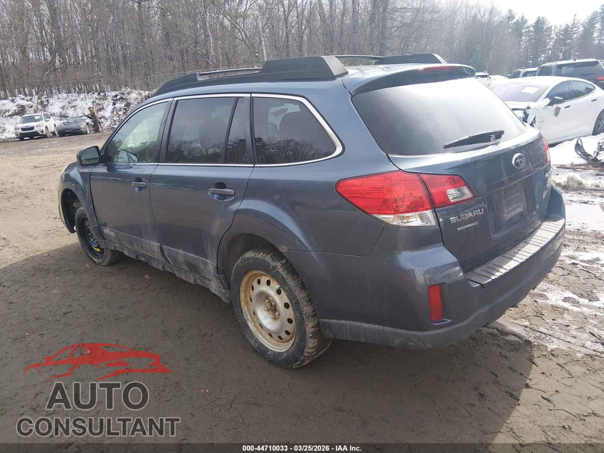 SUBARU OUTBACK 2013 - 4S4BRBCC7D3203810