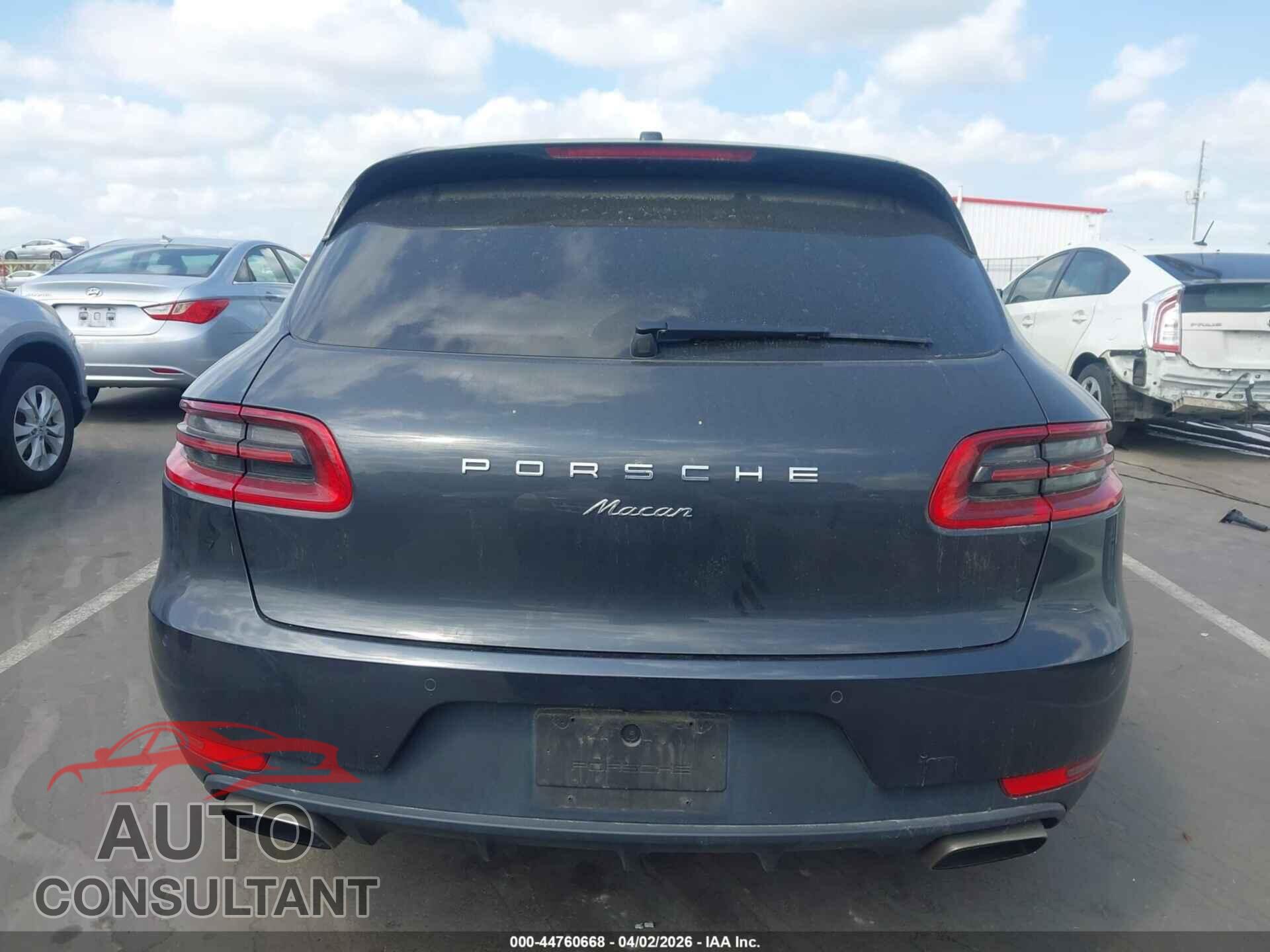 PORSCHE MACAN 2017 - WP1AA2A57HLB81694