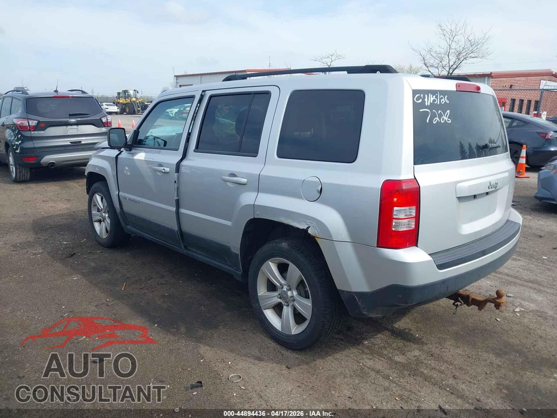 JEEP PATRIOT 2012 - 1C4NJPFA6CD627228