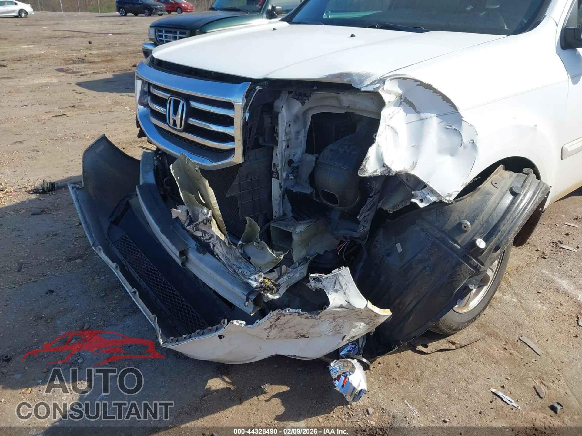 HONDA PILOT 2012 - 5FNYF3H55CB001413