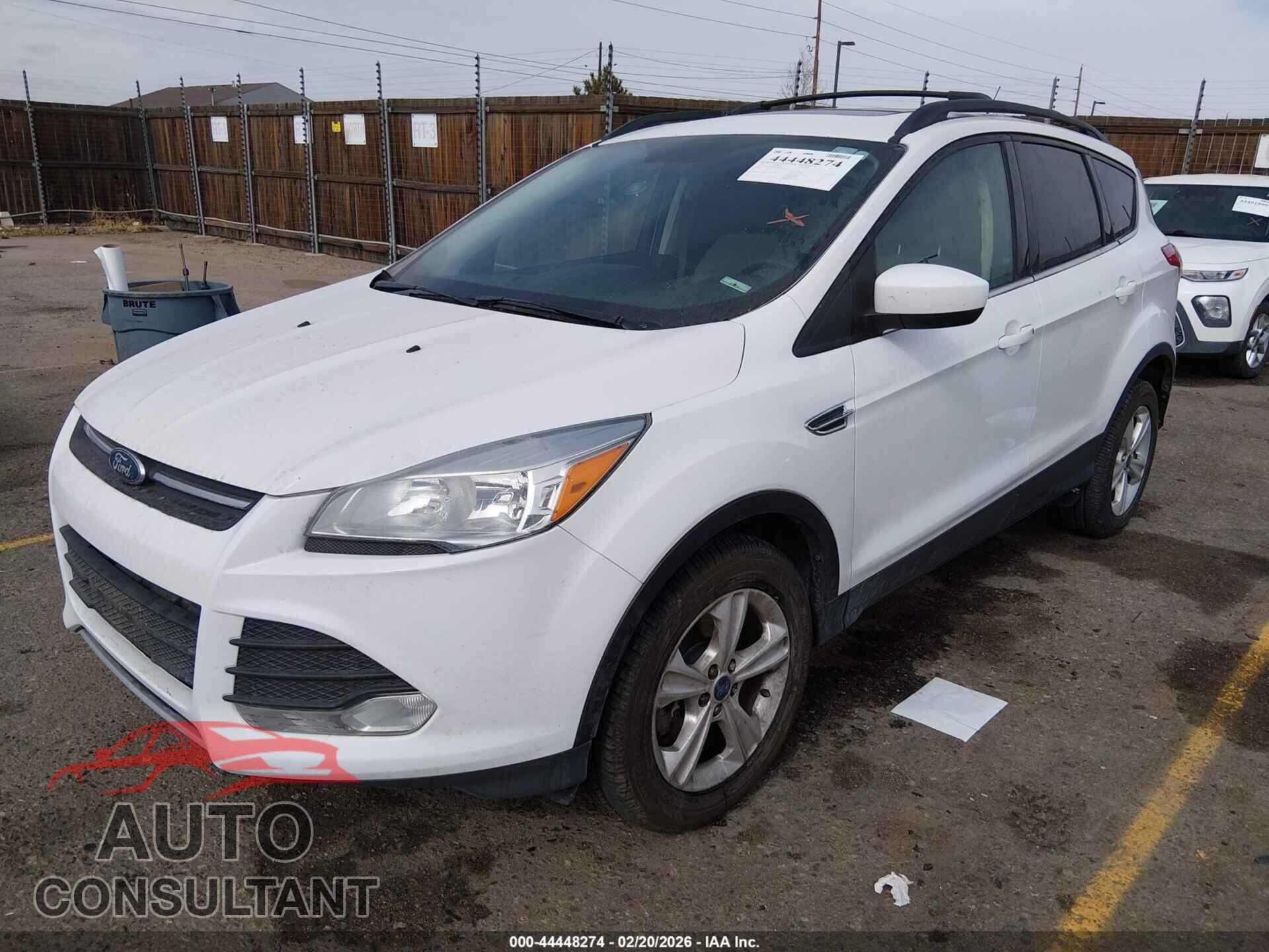 FORD ESCAPE 2016 - 1FMCU9G99GUA39582