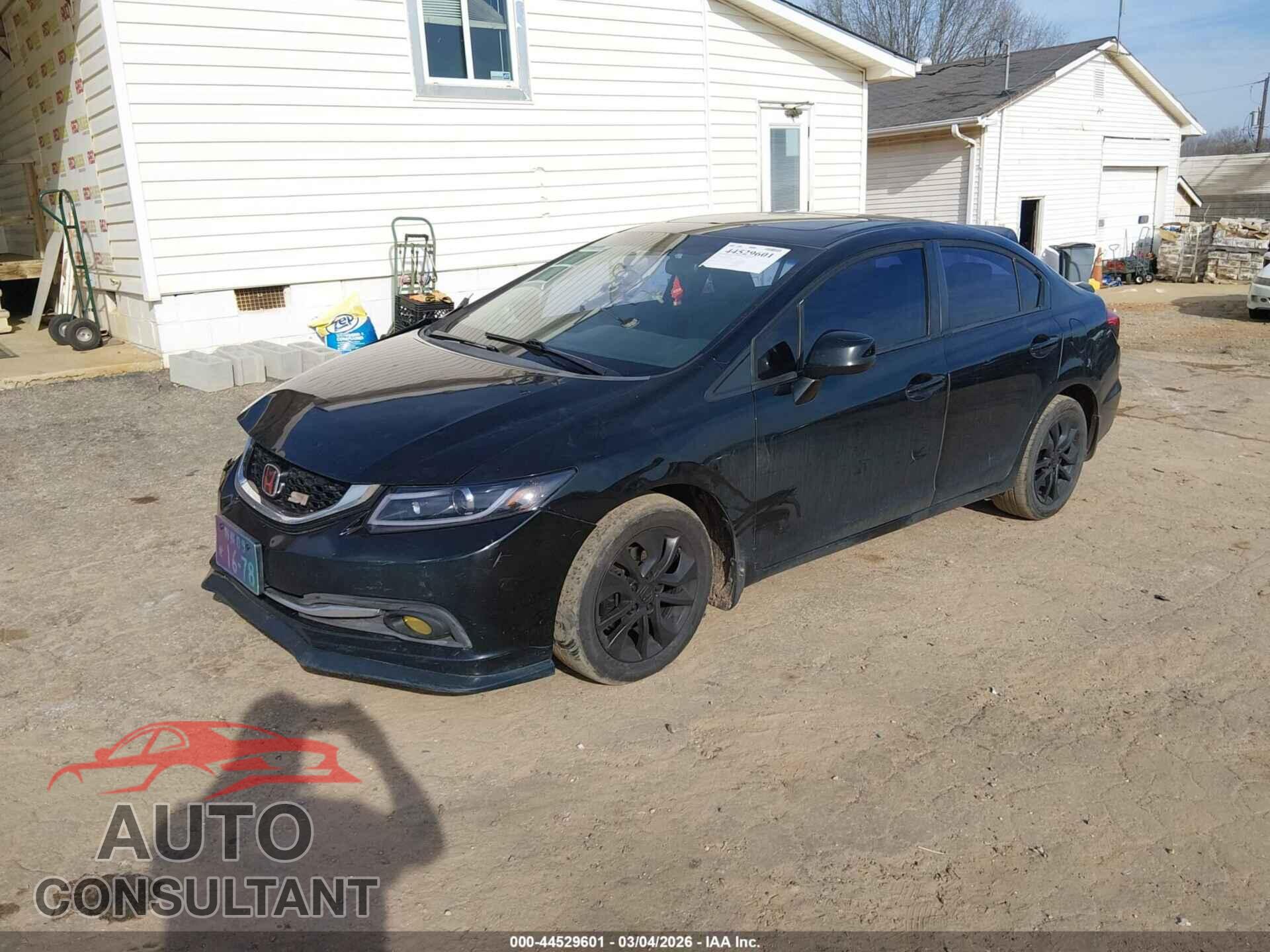 HONDA CIVIC 2013 - 19XFB2F84DE279768