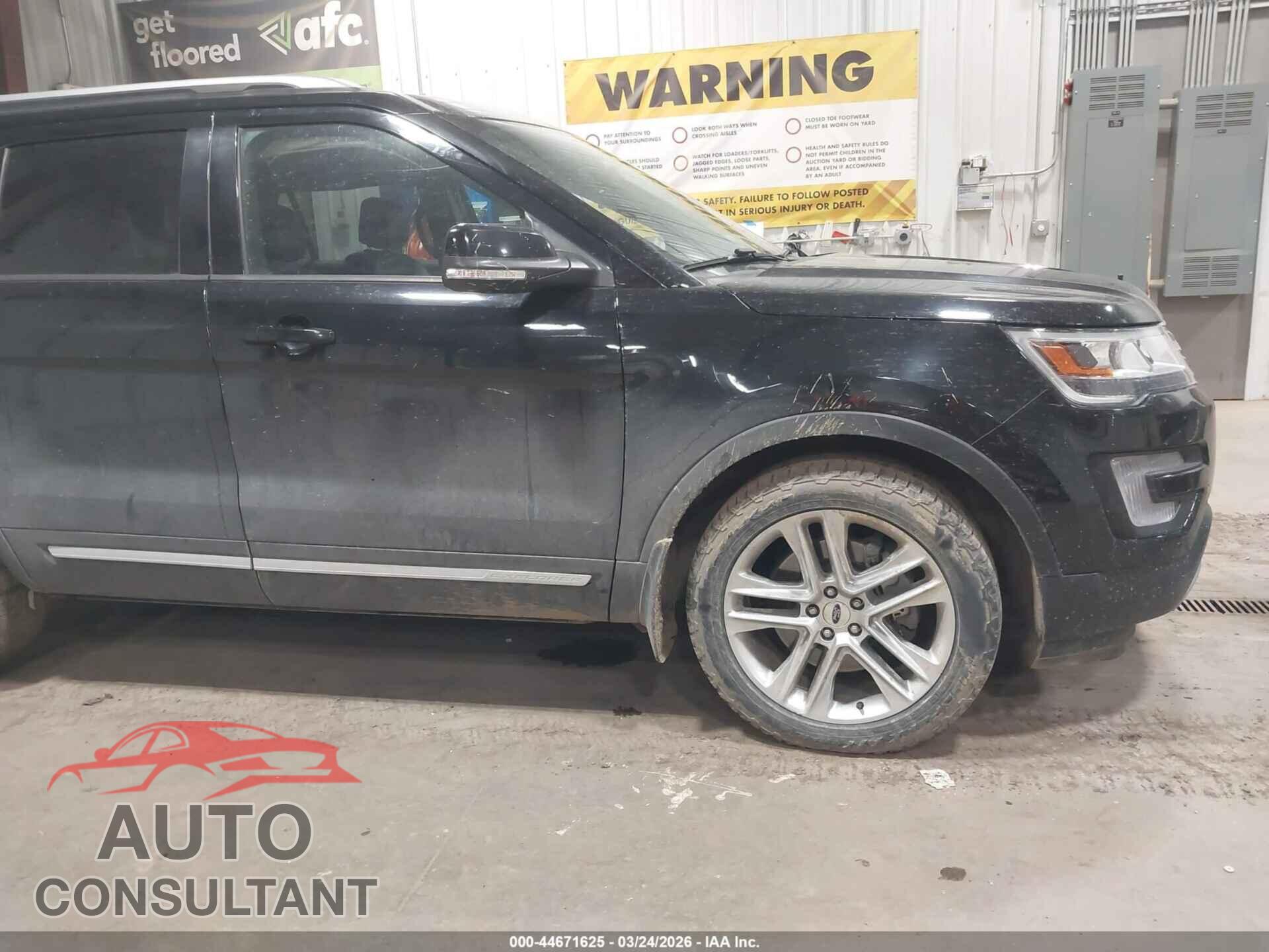 FORD EXPLORER 2017 - 1FM5K8D83HGD54978