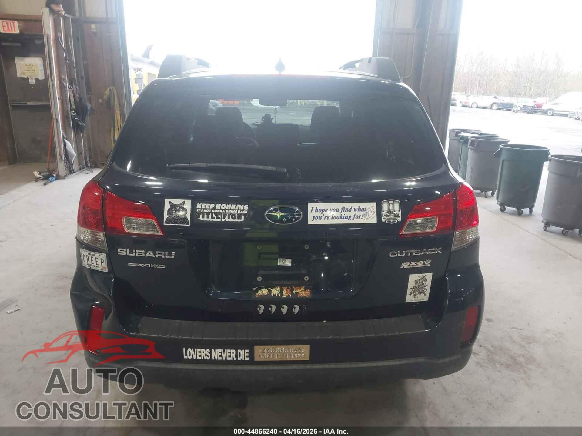 SUBARU OUTBACK 2014 - 4S4BRBLC7E3234444