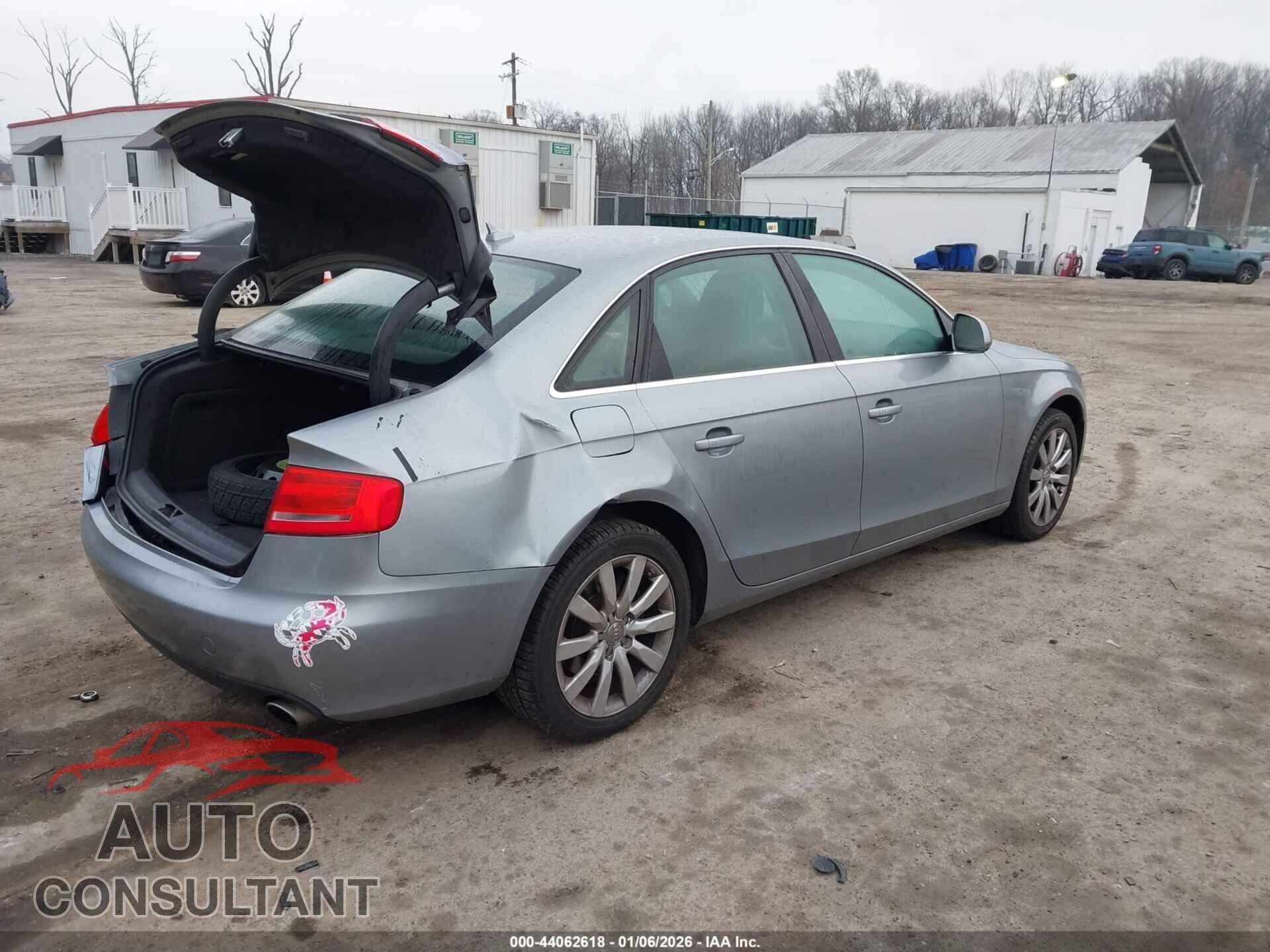 AUDI A4 2009 - WAULK78K09N038606
