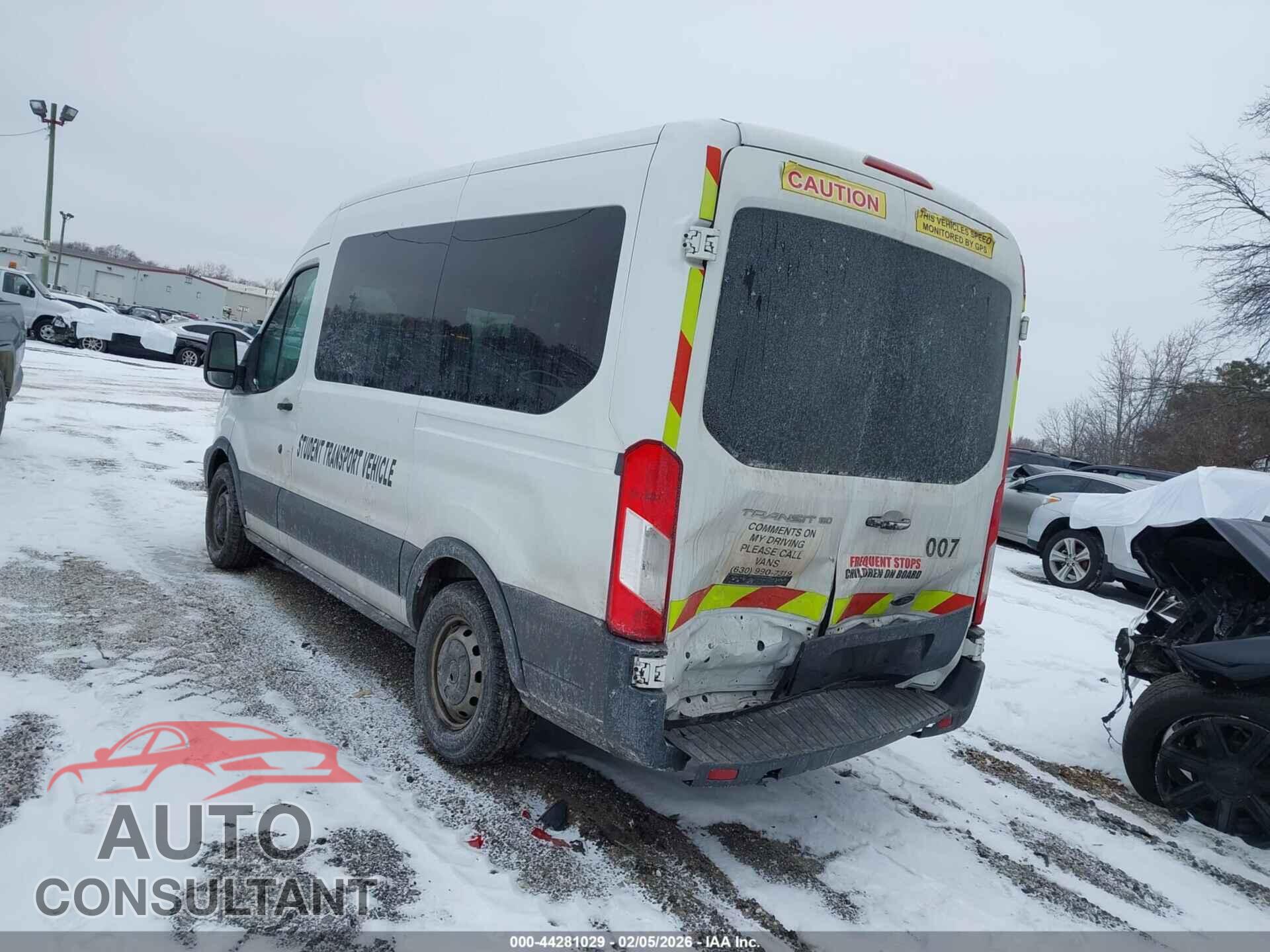 FORD TRANSIT-150 2015 - 1FMZK1CM7FKB00742