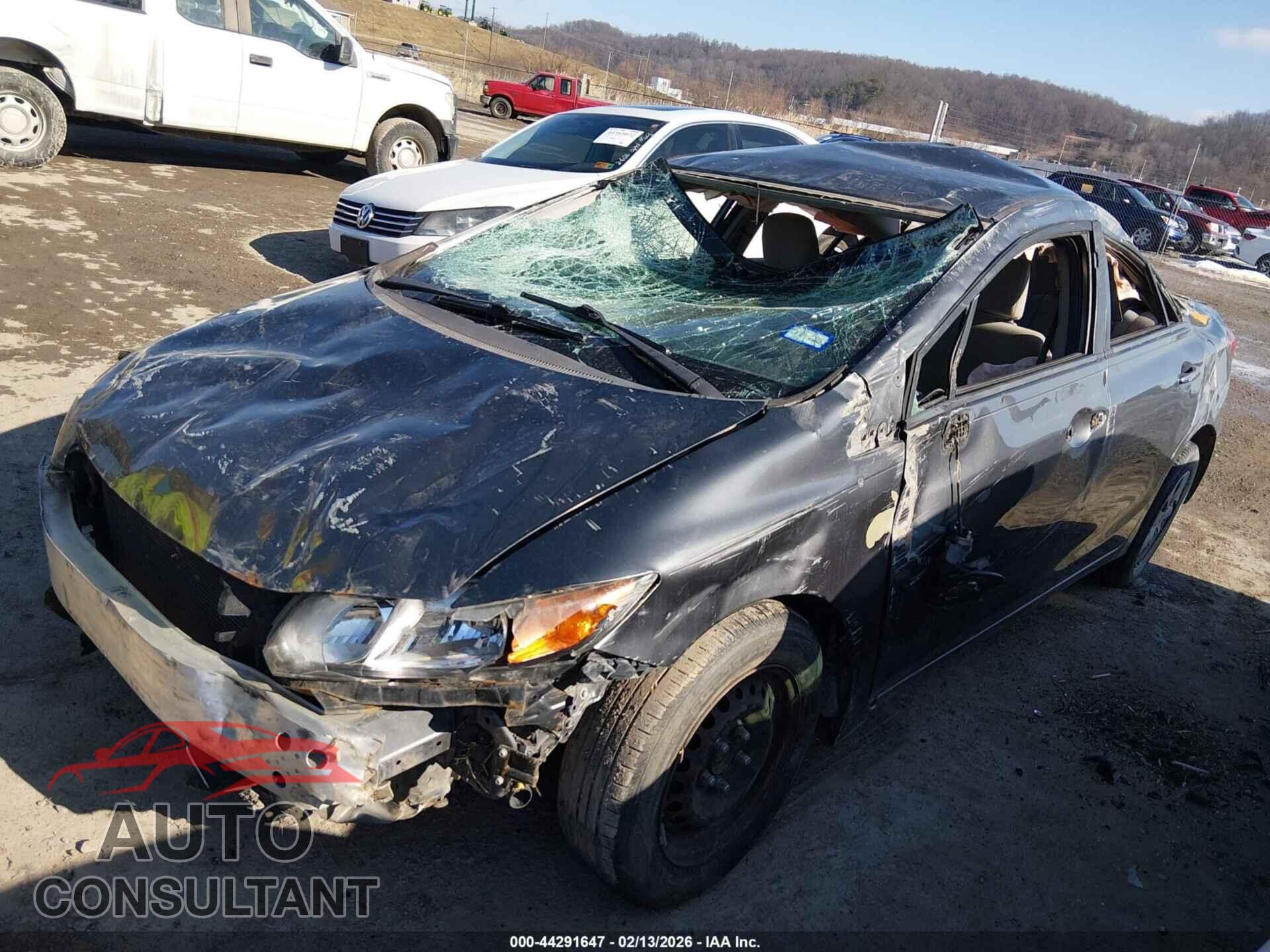 HONDA CIVIC 2012 - 19XFB2F58CE086298