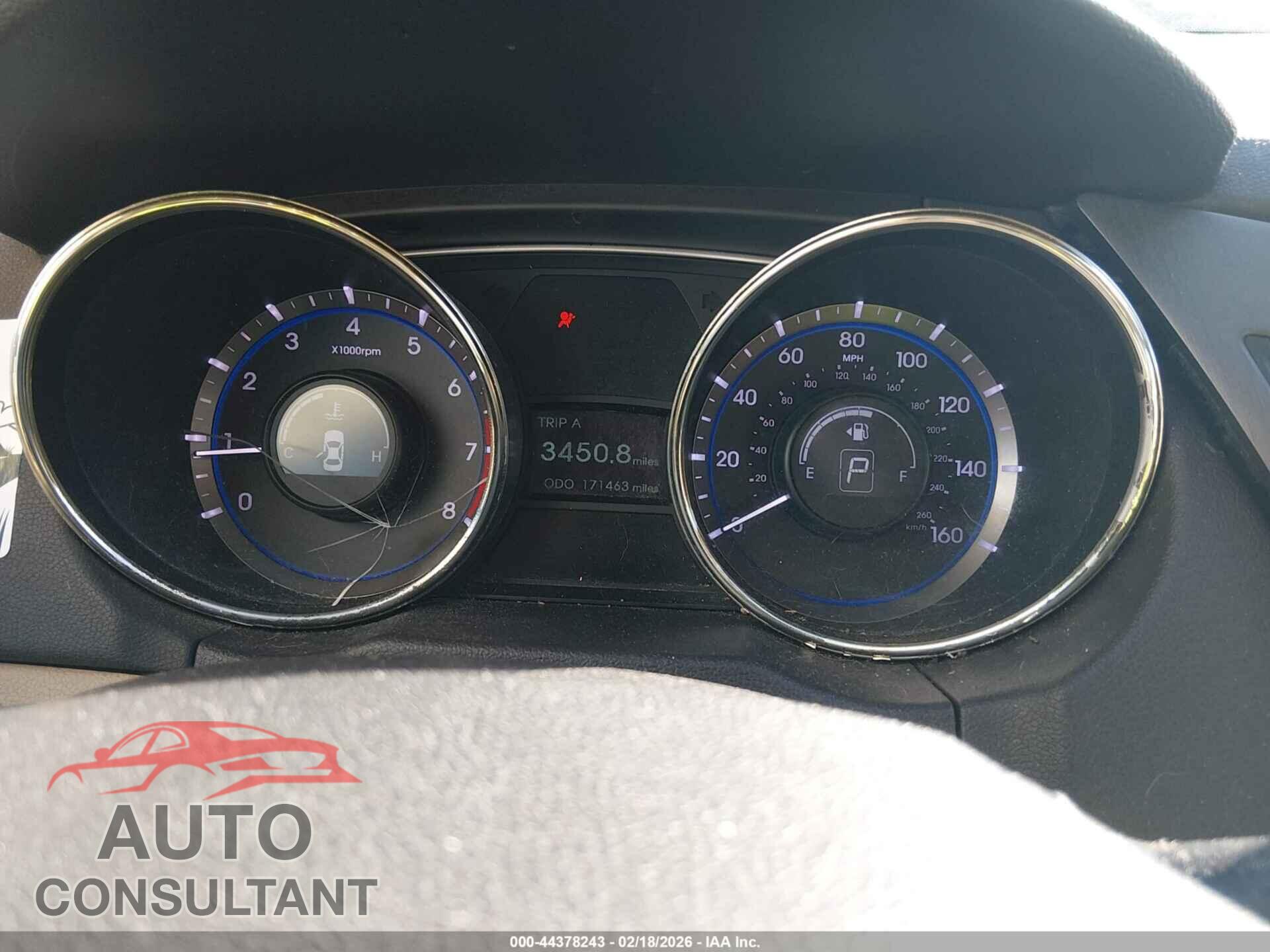 HYUNDAI SONATA 2011 - 5NPEB4AC3BH151954