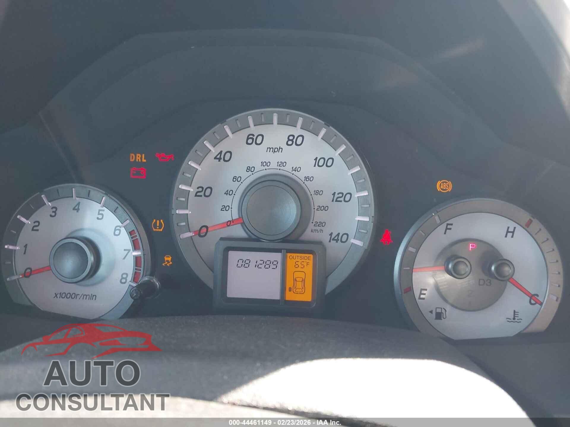 HONDA PILOT 2013 - 5FNYF4H58DB075366