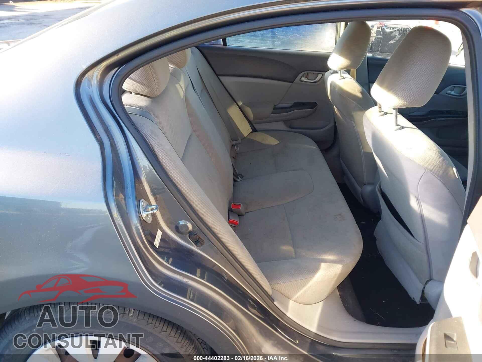 HONDA CIVIC 2012 - 19XFB2F57CE106380
