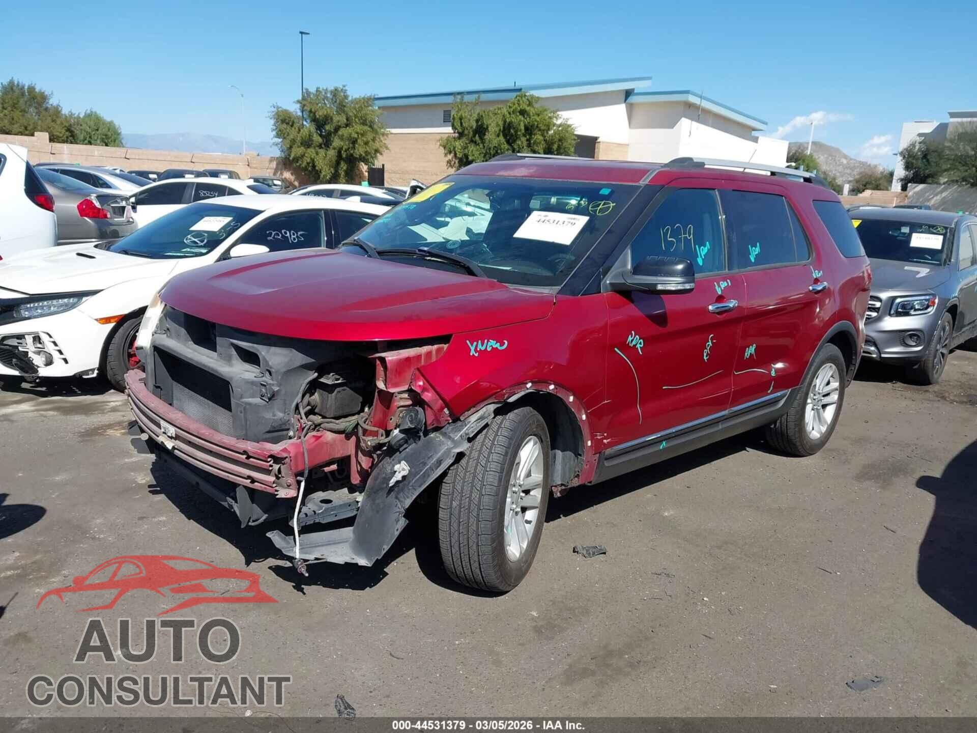 FORD EXPLORER 2015 - 1FM5K7D88FGA40850