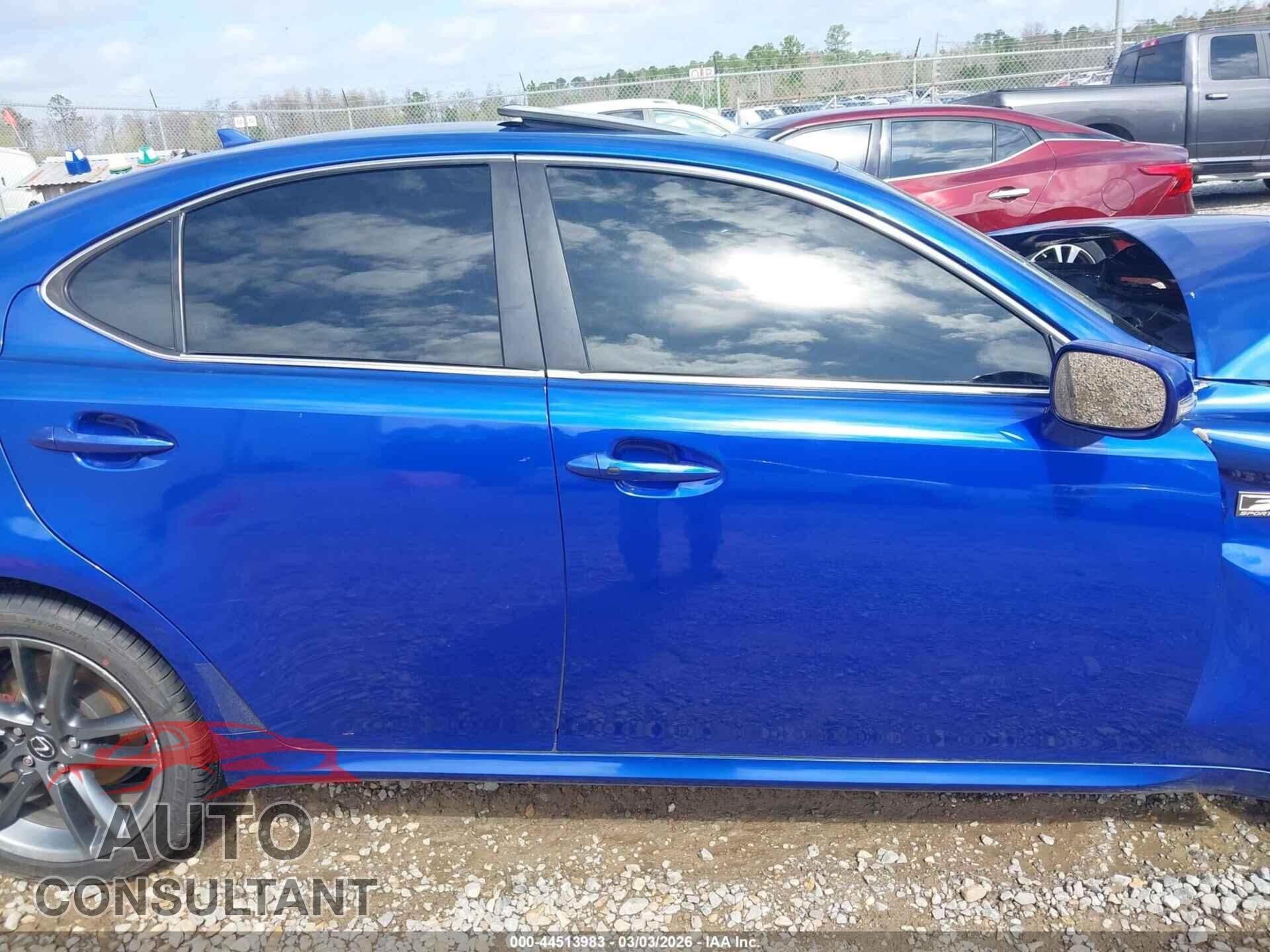 LEXUS IS 250 2012 - JTHBF5C23C5157836