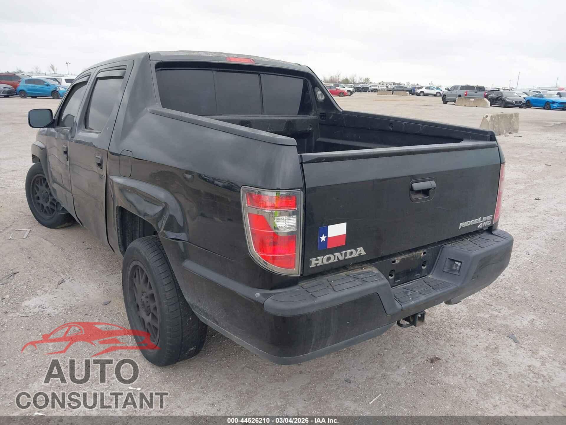 HONDA RIDGELINE 2012 - 5FPYK1F57CB456497