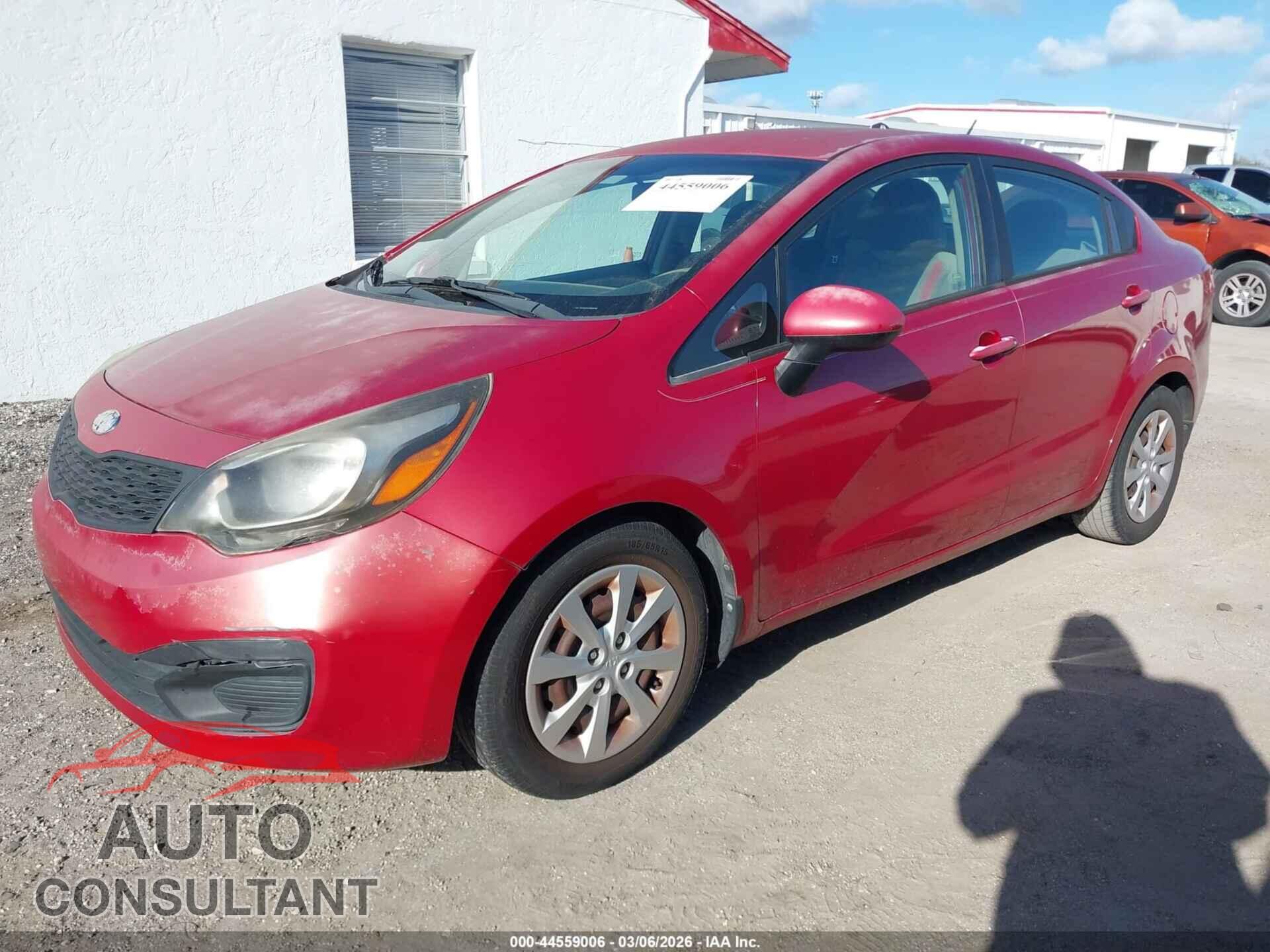 KIA RIO 2014 - KNADM4A37E6343198