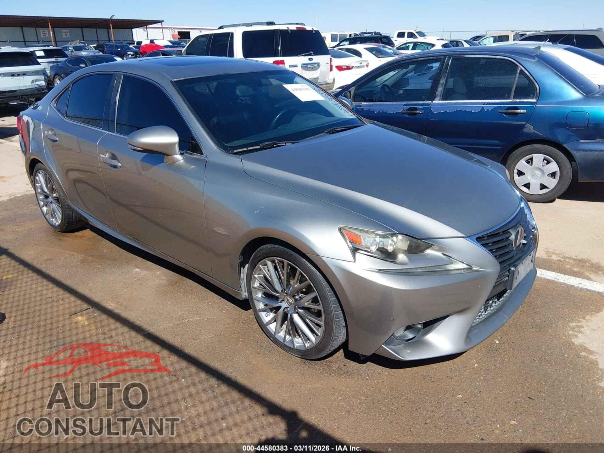 LEXUS IS 250 2014 - JTHBF1D21E5017830