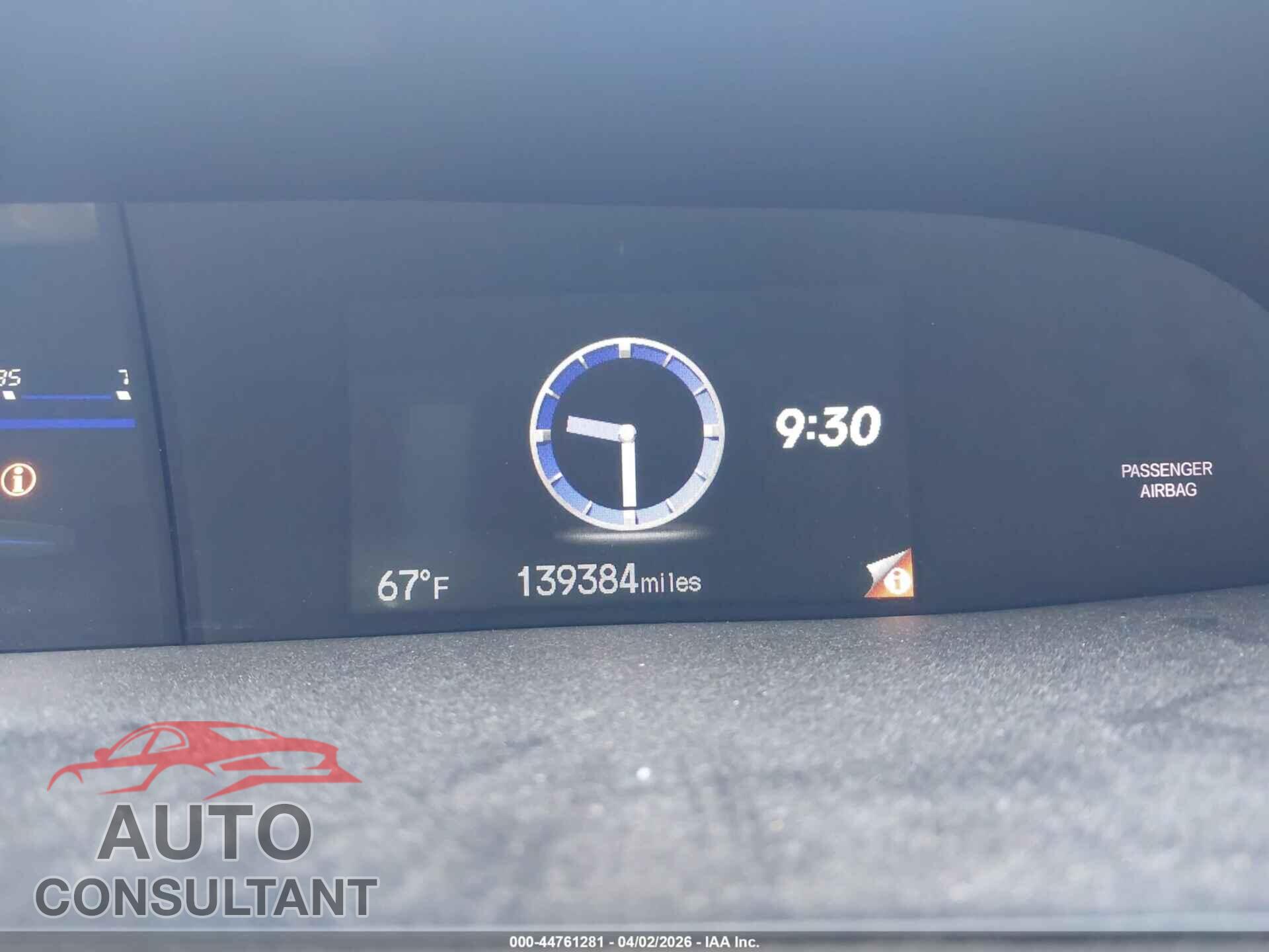 HONDA CIVIC 2012 - 19XFB2F92CE363434