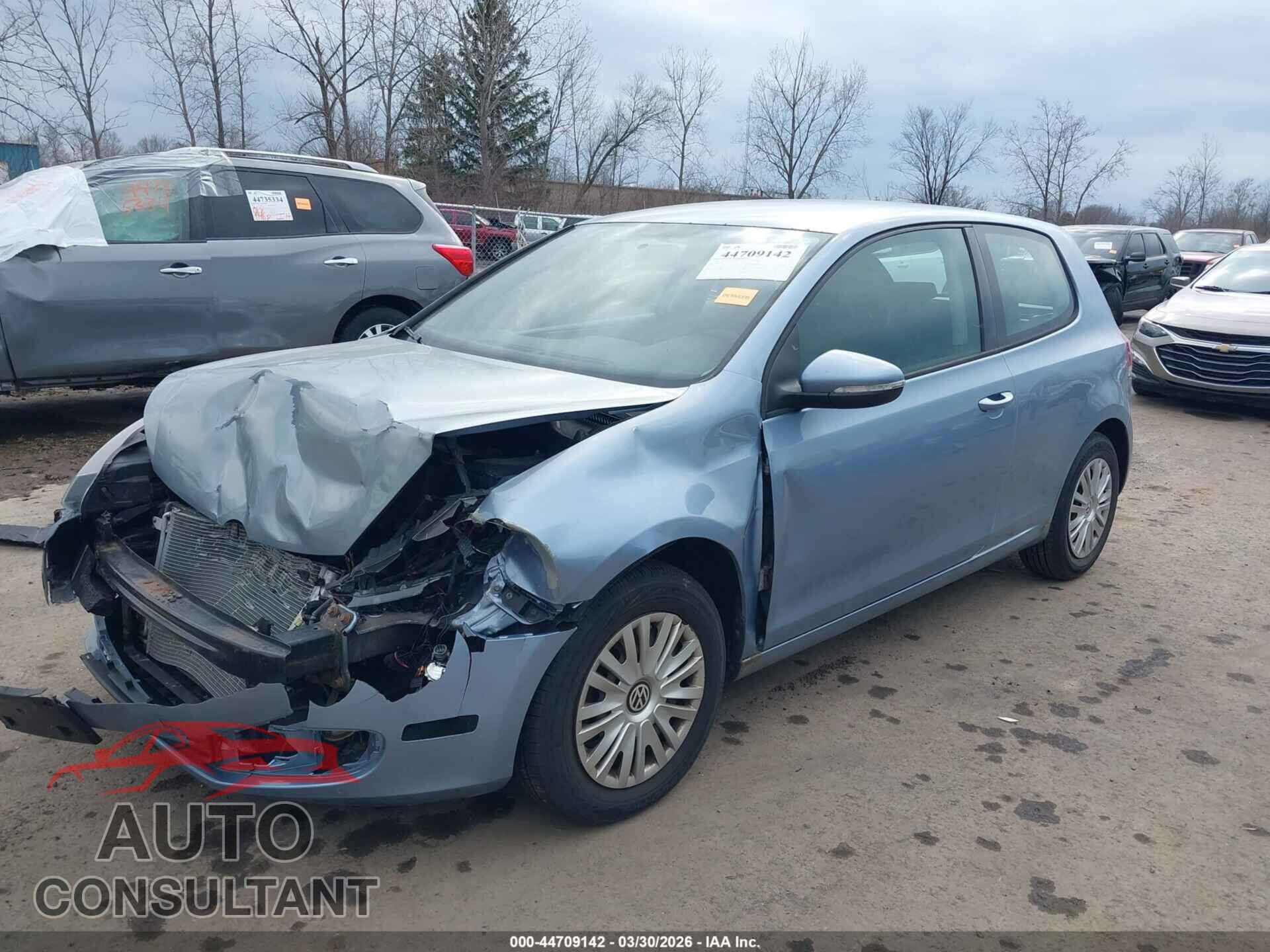 VOLKSWAGEN GOLF 2010 - WVWBB7AJXAW287798